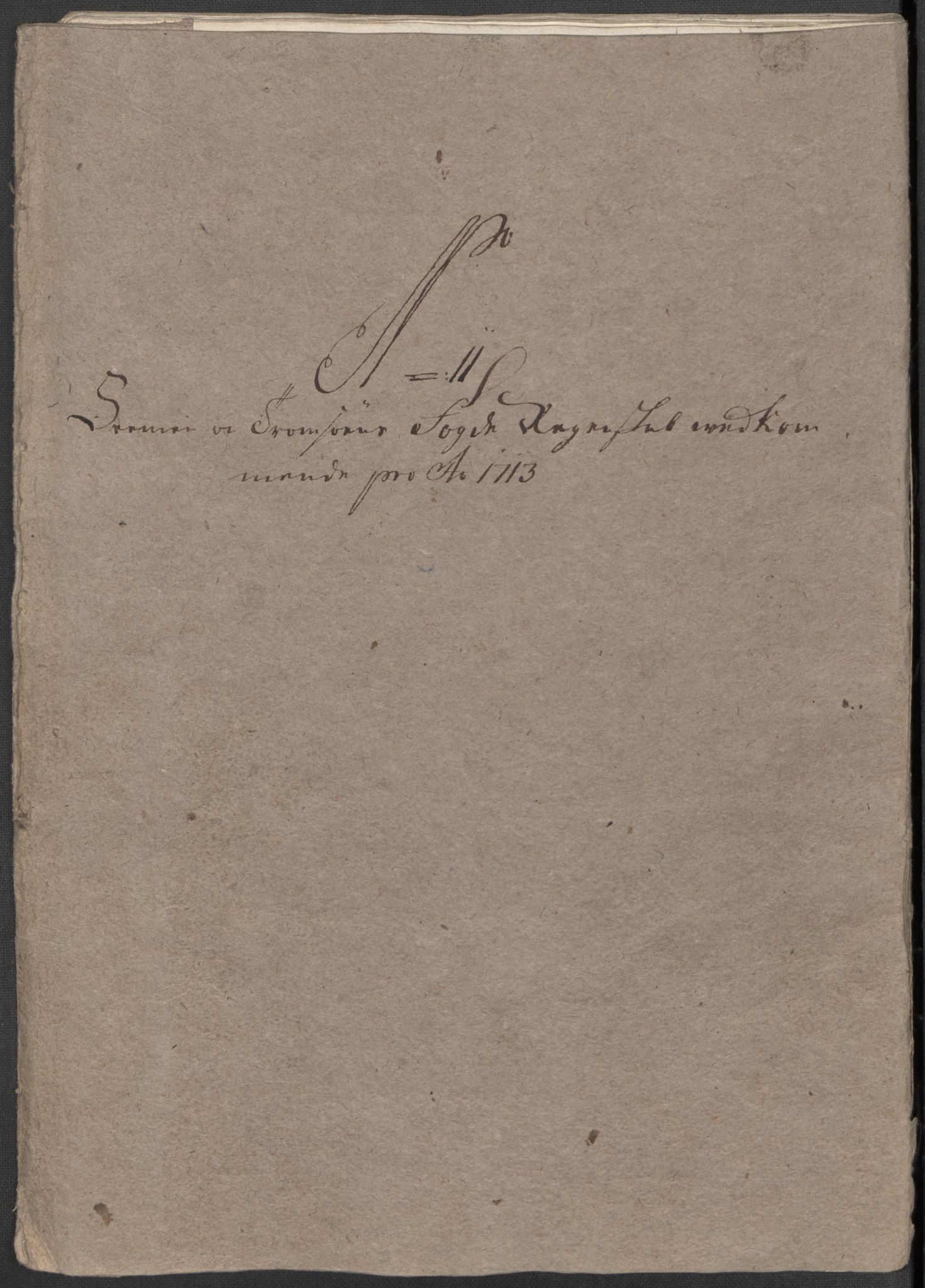 Rentekammeret inntil 1814, Reviderte regnskaper, Fogderegnskap, AV/RA-EA-4092/R68/L4759: Fogderegnskap Senja og Troms, 1713, p. 128