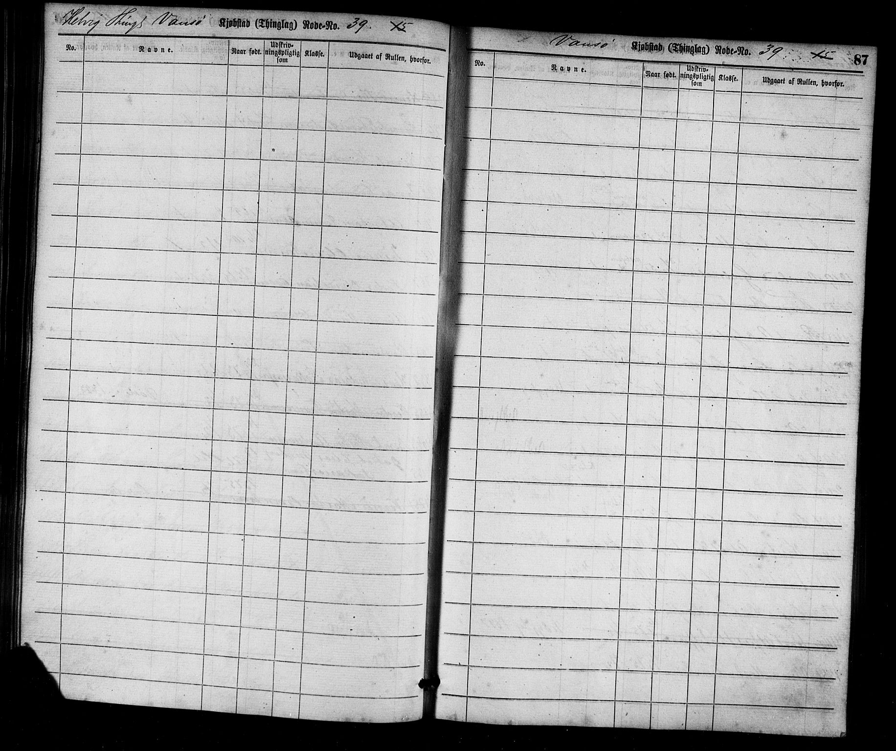 Farsund mønstringskrets, SAK/2031-0017/F/Ff/L0001: Utskrivningsregisterrulle, nr som i hovedrulle, M-16, 1860-1900, p. 90