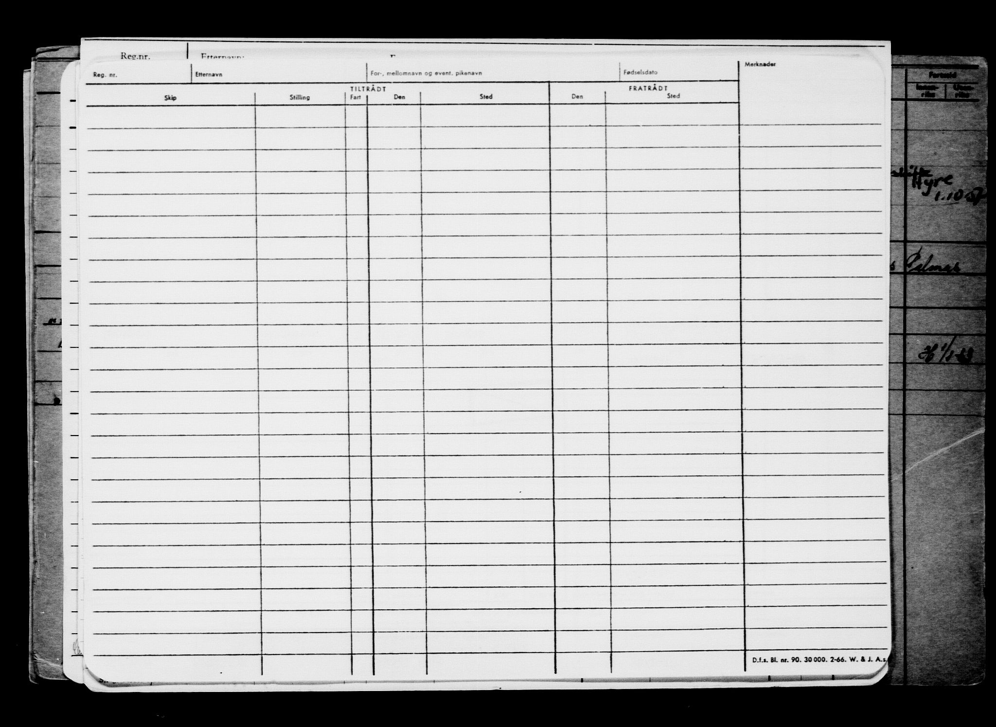 Direktoratet for sjømenn, RA/S-3545/G/Gb/L0155: Hovedkort, 1918, p. 228