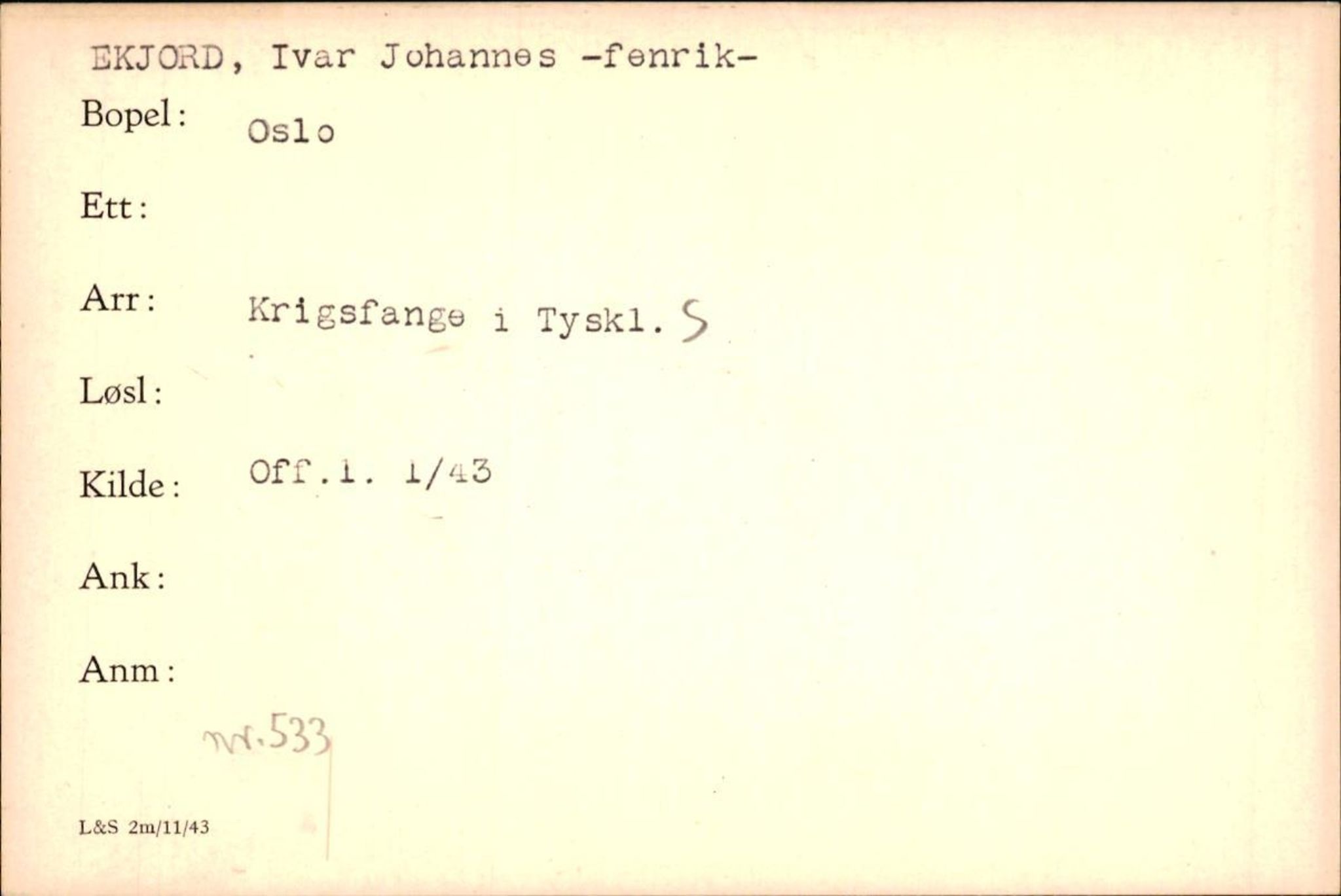 Forsvaret, Forsvarets krigshistoriske avdeling, AV/RA-RAFA-2017/Y/Yf/L0200: II-C-11-2102  -  Norske krigsfanger i Tyskland, 1940-1945, p. 213