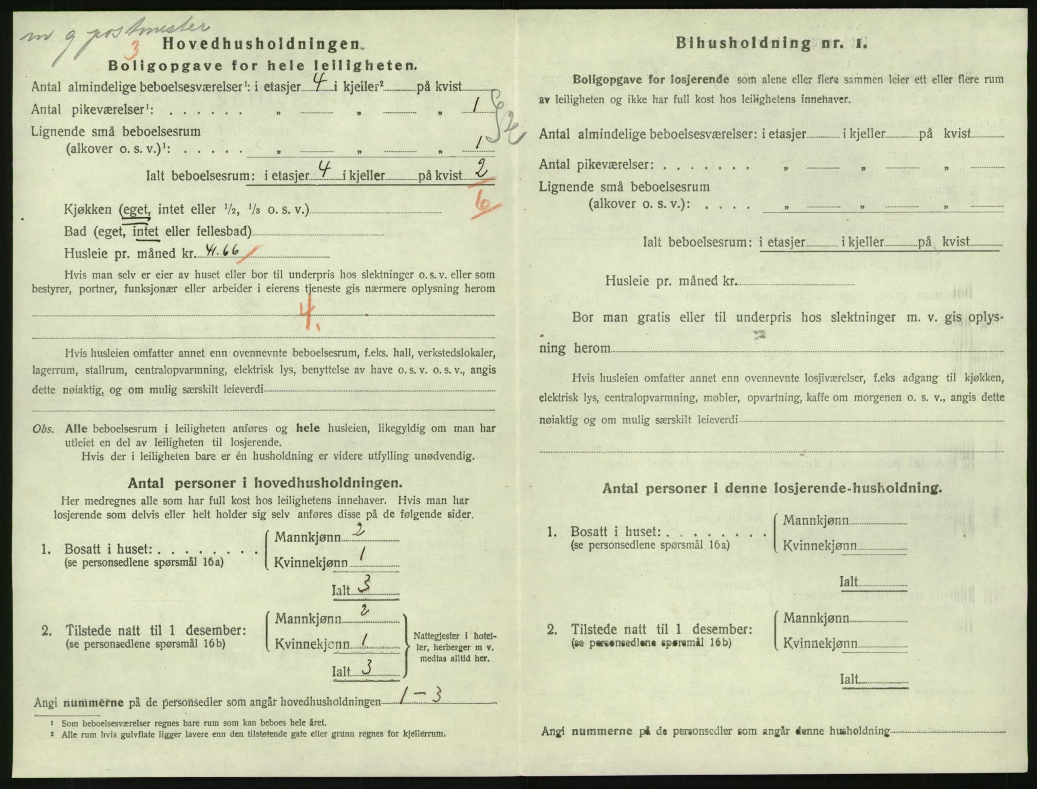 SAK, 1920 census for Tvedestrand, 1920, p. 904