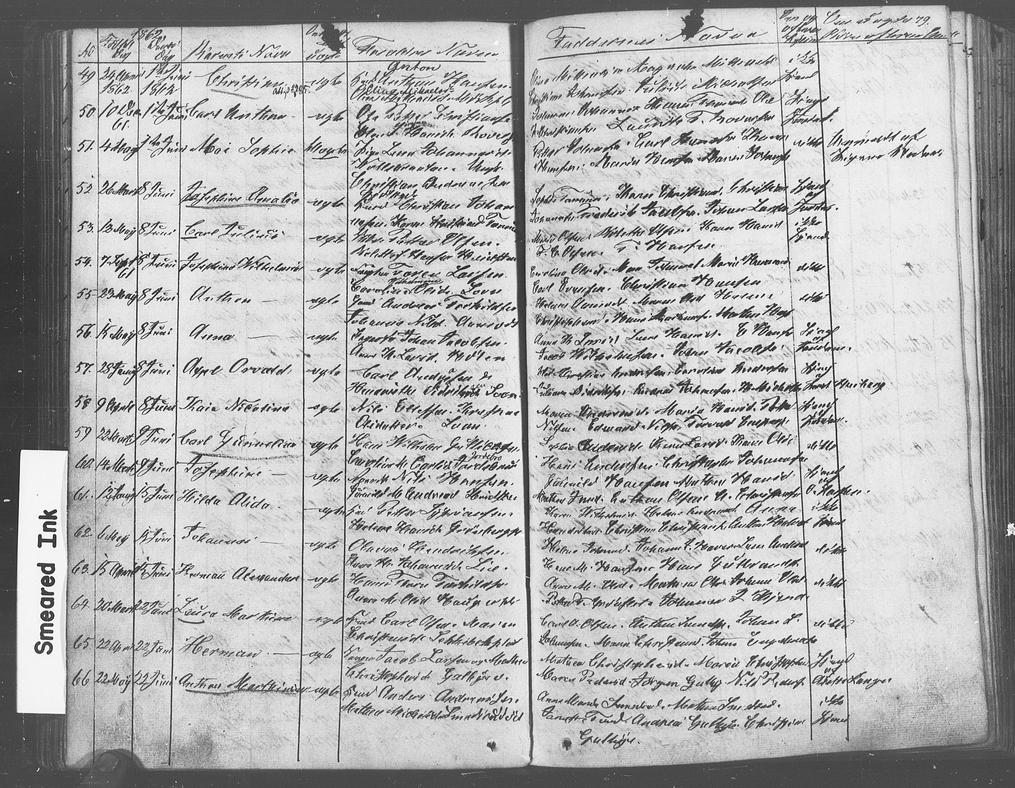 Vestby prestekontor Kirkebøker, AV/SAO-A-10893/F/Fa/L0007: Parish register (official) no. I 7, 1850-1862, p. 80