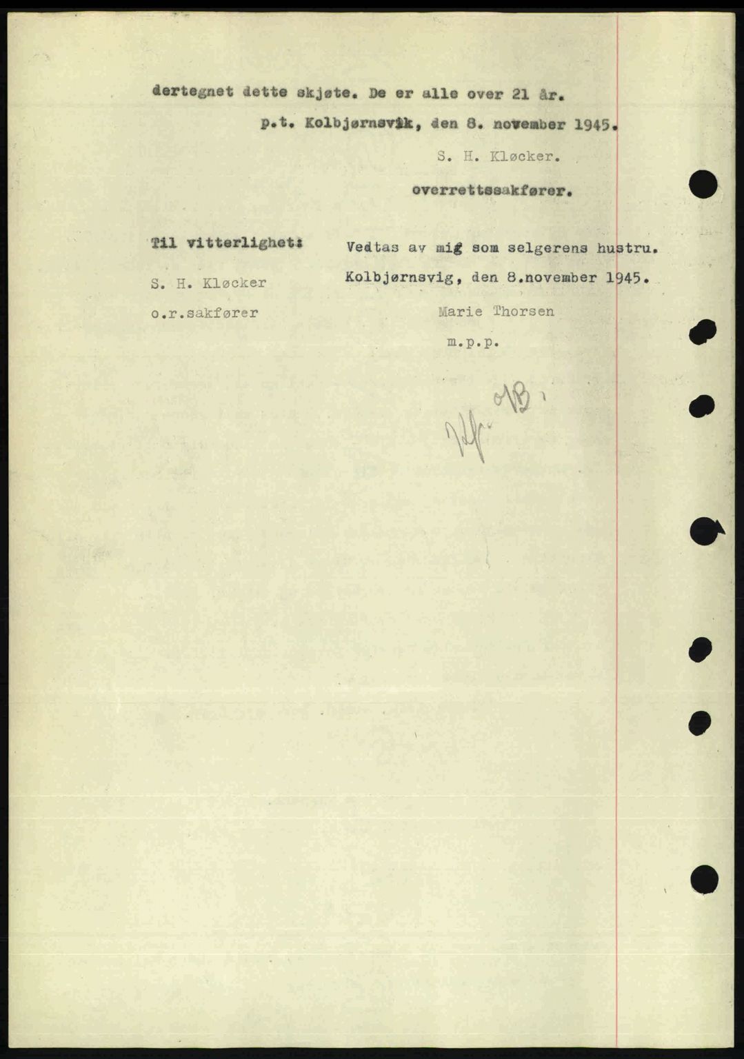 Nedenes sorenskriveri, AV/SAK-1221-0006/G/Gb/Gba/L0054: Mortgage book no. A6c, 1946-1946, Diary no: : 9/1946