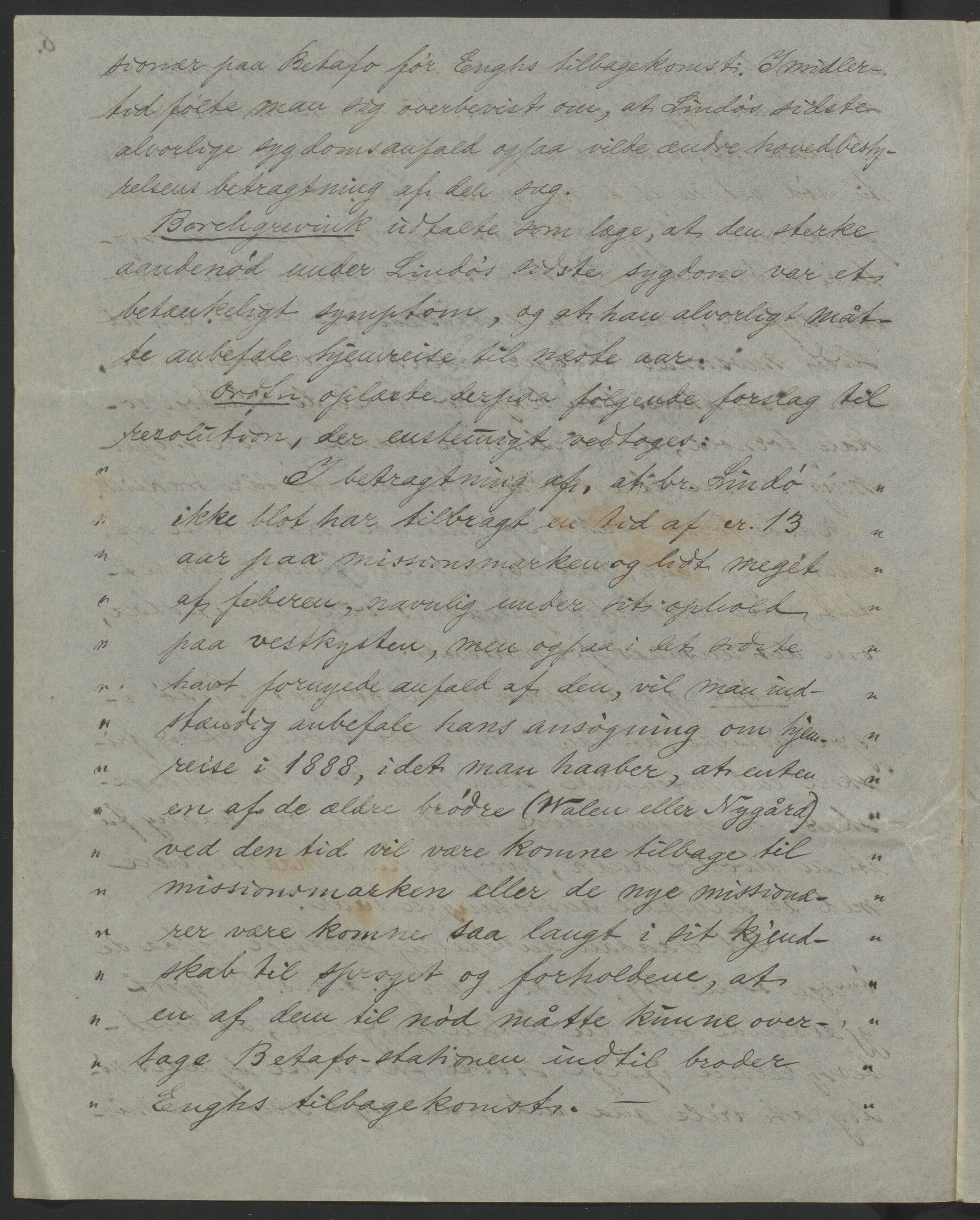 Det Norske Misjonsselskap - hovedadministrasjonen, VID/MA-A-1045/D/Da/Daa/L0037/0002: Konferansereferat og årsberetninger / Konferansereferat fra Madagaskar Innland., 1887