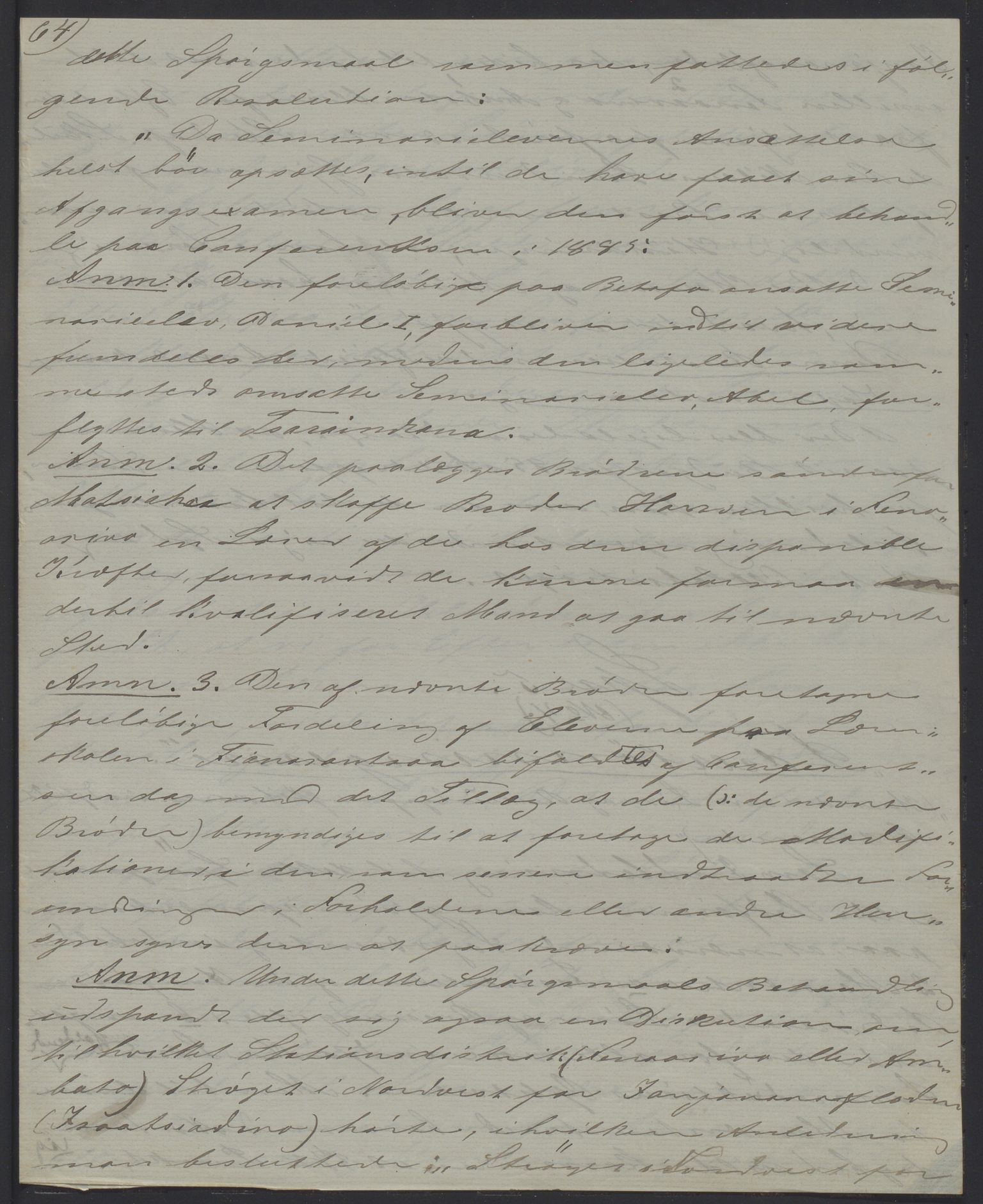 Det Norske Misjonsselskap - hovedadministrasjonen, VID/MA-A-1045/D/Da/Daa/L0036/0006: Konferansereferat og årsberetninger / Konferansereferat fra Madagaskar Innland., 1884