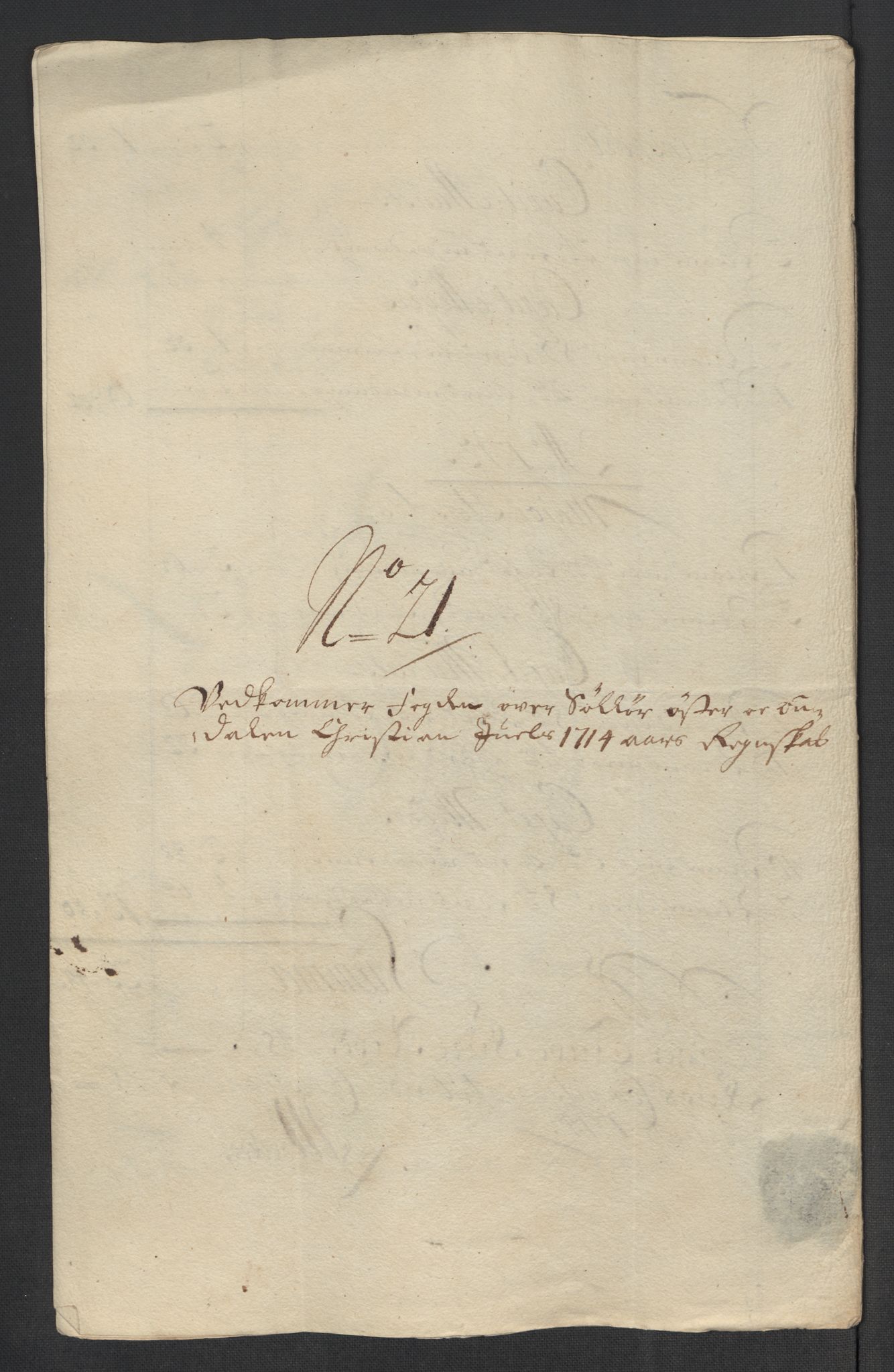 Rentekammeret inntil 1814, Reviderte regnskaper, Fogderegnskap, AV/RA-EA-4092/R13/L0852: Fogderegnskap Solør, Odal og Østerdal, 1714, p. 225