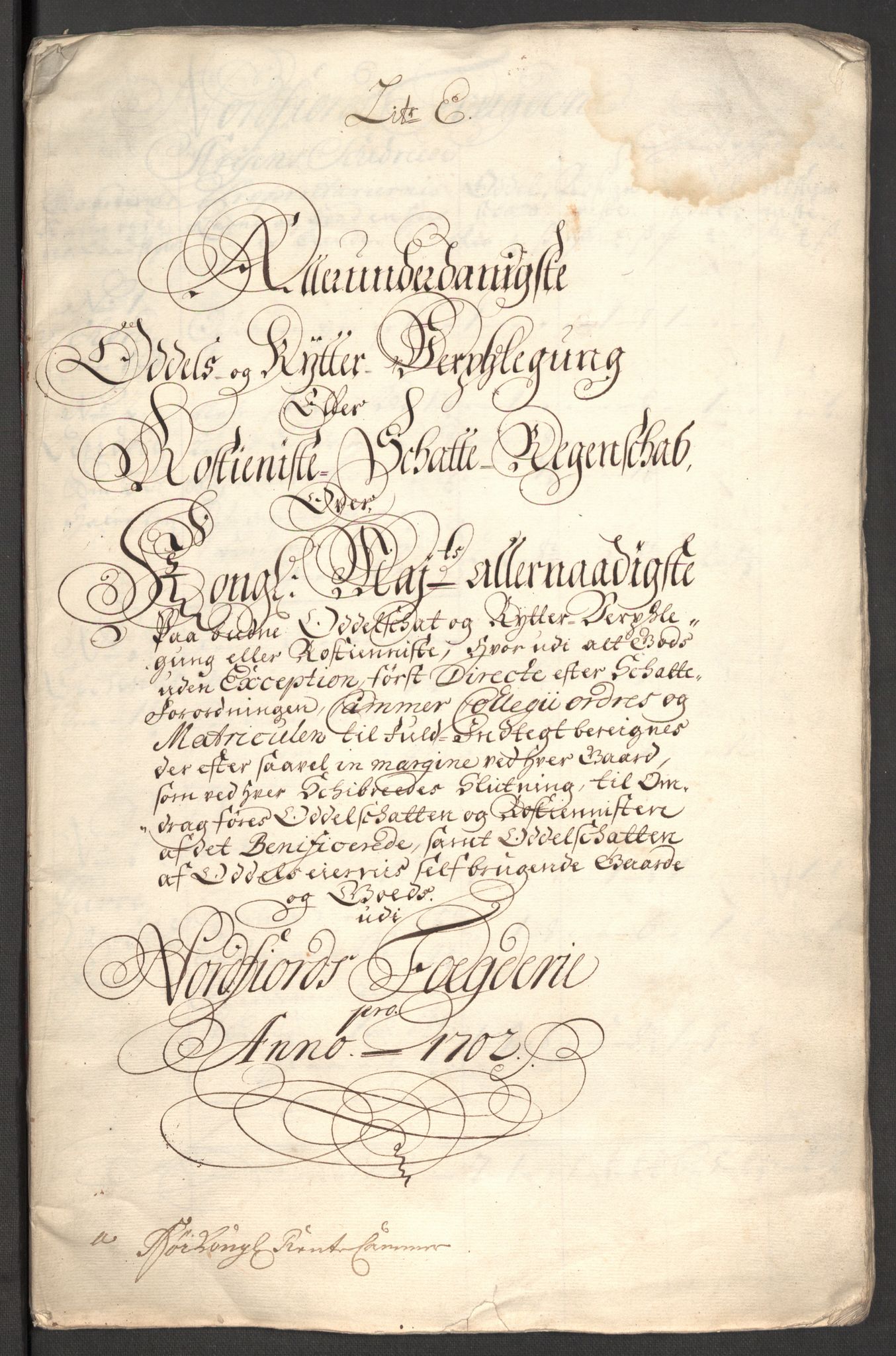 Rentekammeret inntil 1814, Reviderte regnskaper, Fogderegnskap, RA/EA-4092/R53/L3426: Fogderegnskap Sunn- og Nordfjord, 1702, p. 111