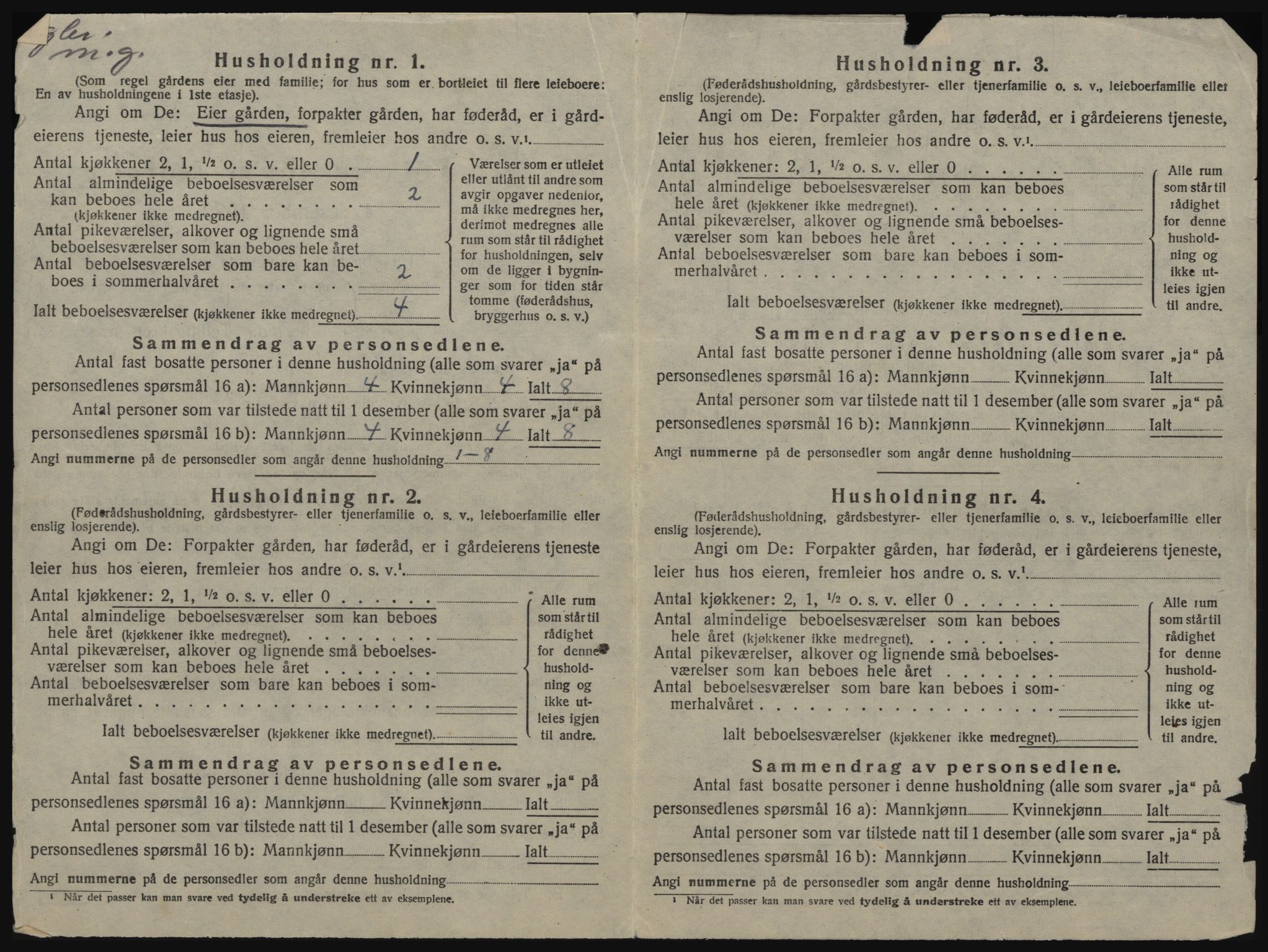 SAT, 1920 census for Rissa, 1920, p. 1070