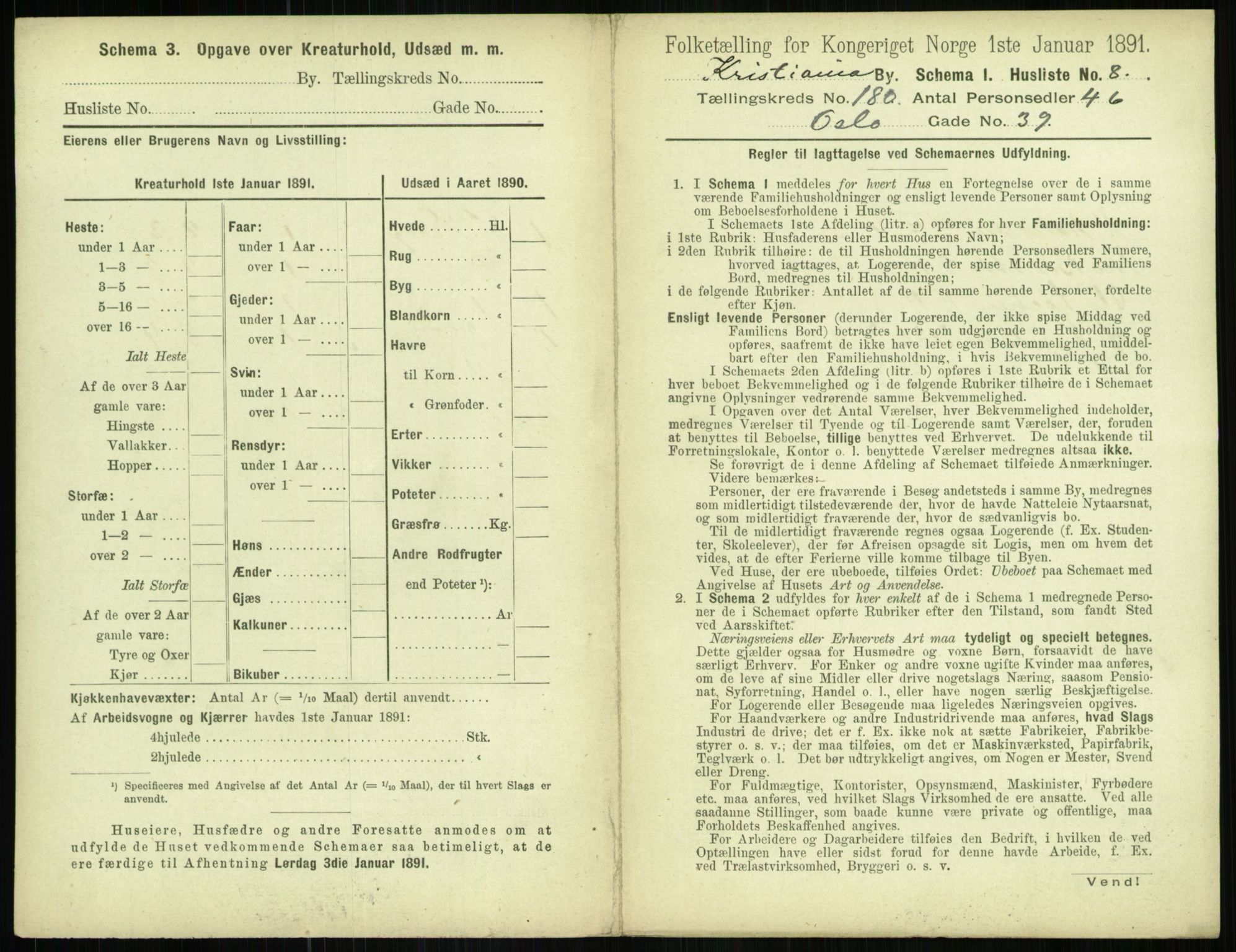 RA, 1891 census for 0301 Kristiania, 1891, p. 108238