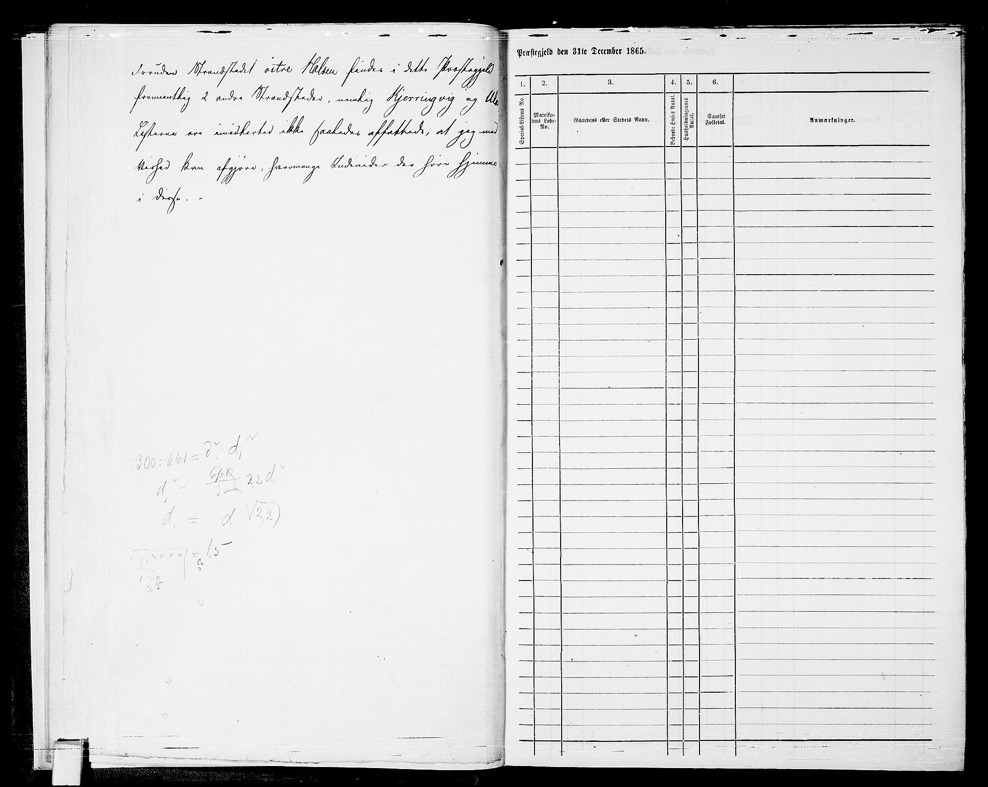 RA, 1865 census for Tjølling, 1865, p. 12