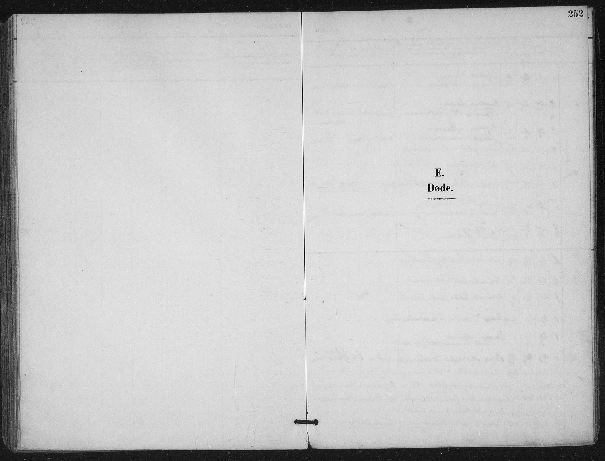 Hå sokneprestkontor, SAST/A-101801/002/B/L0001: Parish register (official) no. A 11, 1897-1924, p. 252