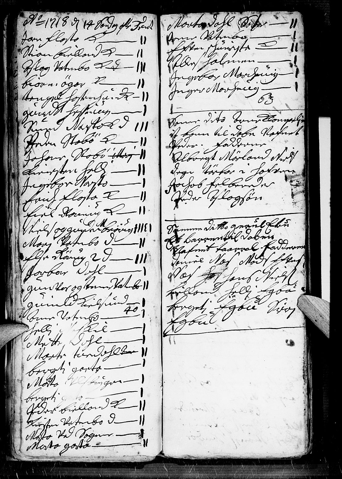 Dypvåg sokneprestkontor, AV/SAK-1111-0007/F/Fb/Fba/L0003: Parish register (copy) no. B 3, 1715-1738, p. 35