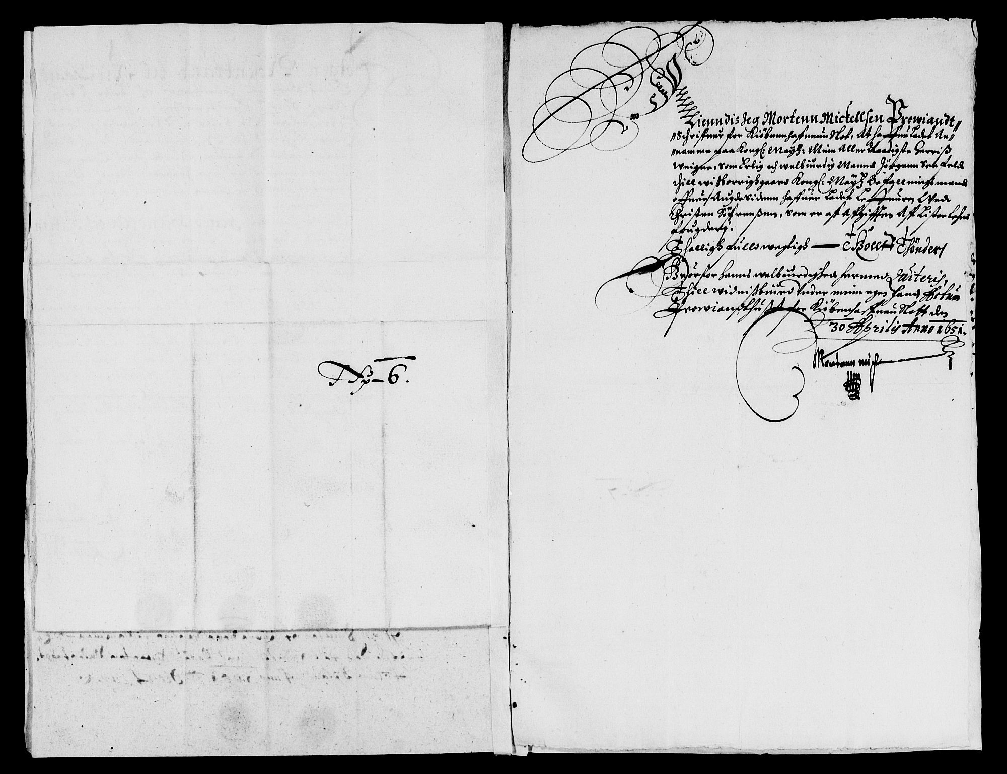 Rentekammeret inntil 1814, Reviderte regnskaper, Lensregnskaper, AV/RA-EA-5023/R/Rb/Rbr/L0018: Lista len, 1648-1651