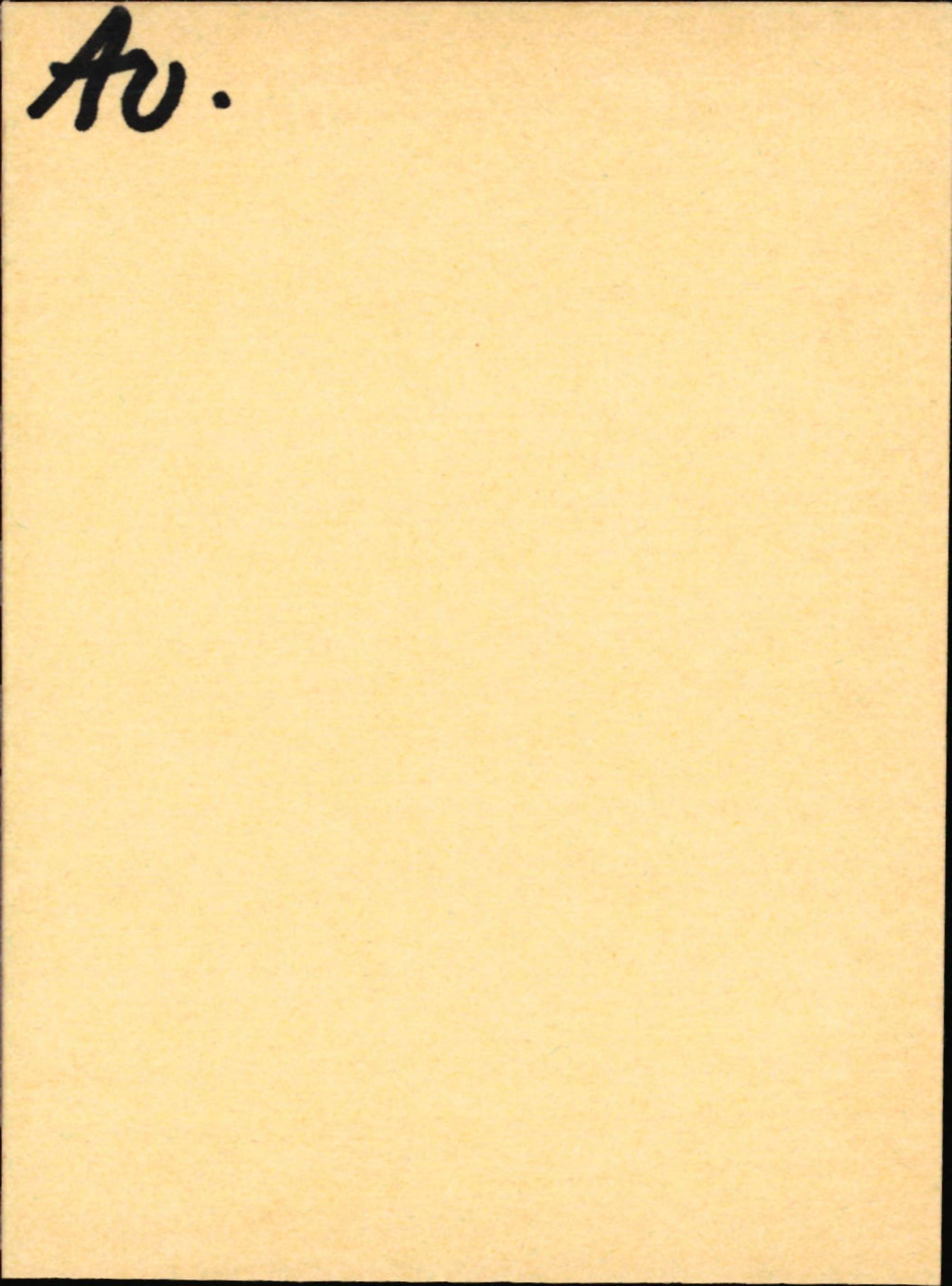 Statens vegvesen, Hordaland vegkontor, SAB/A-5201/2/Ha/L0003: R-eierkort A-B, 1920-1971, p. 1