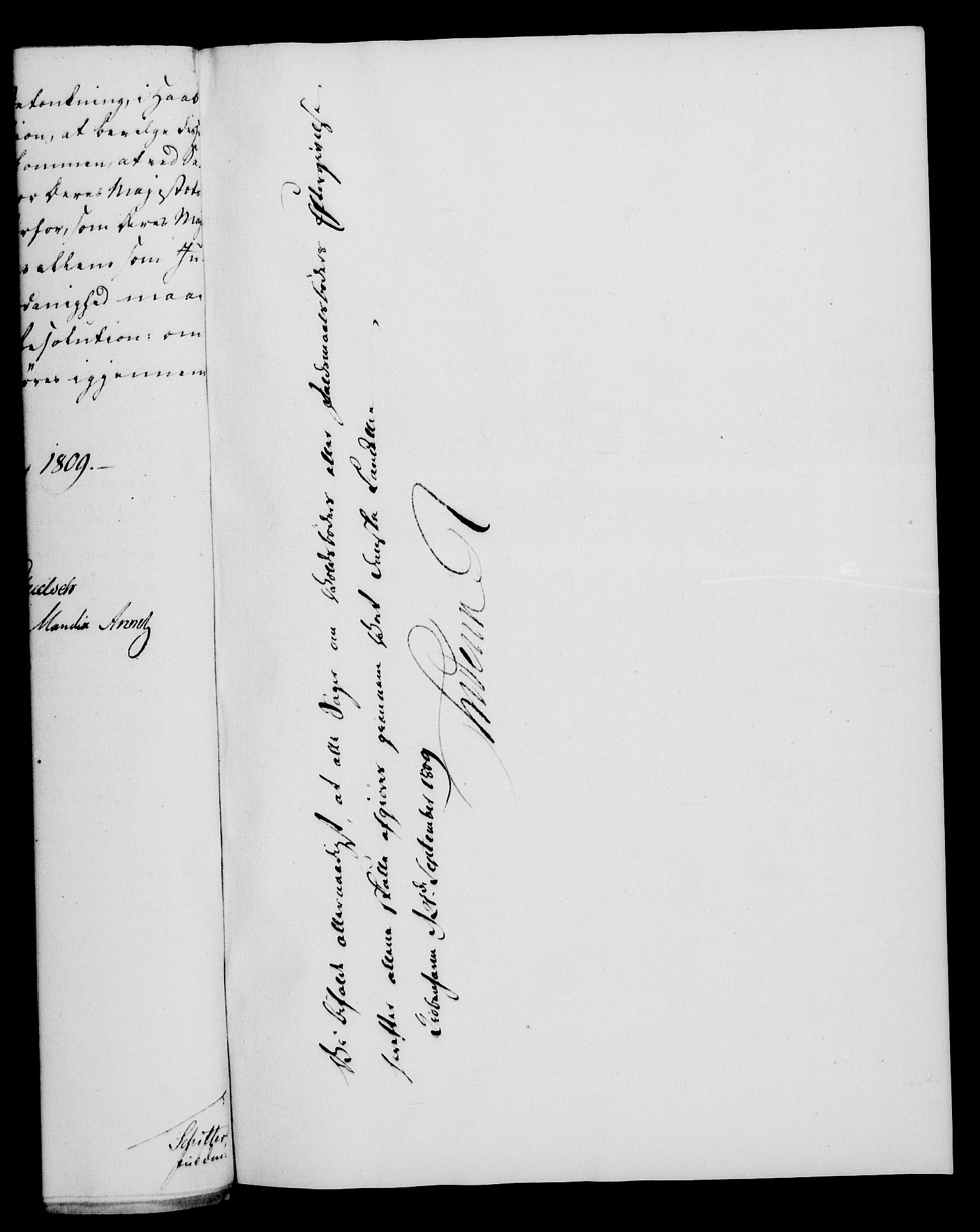 Rentekammeret, Kammerkanselliet, RA/EA-3111/G/Gf/Gfa/L0091: Norsk relasjons- og resolusjonsprotokoll (merket RK 52.91), 1809, p. 332