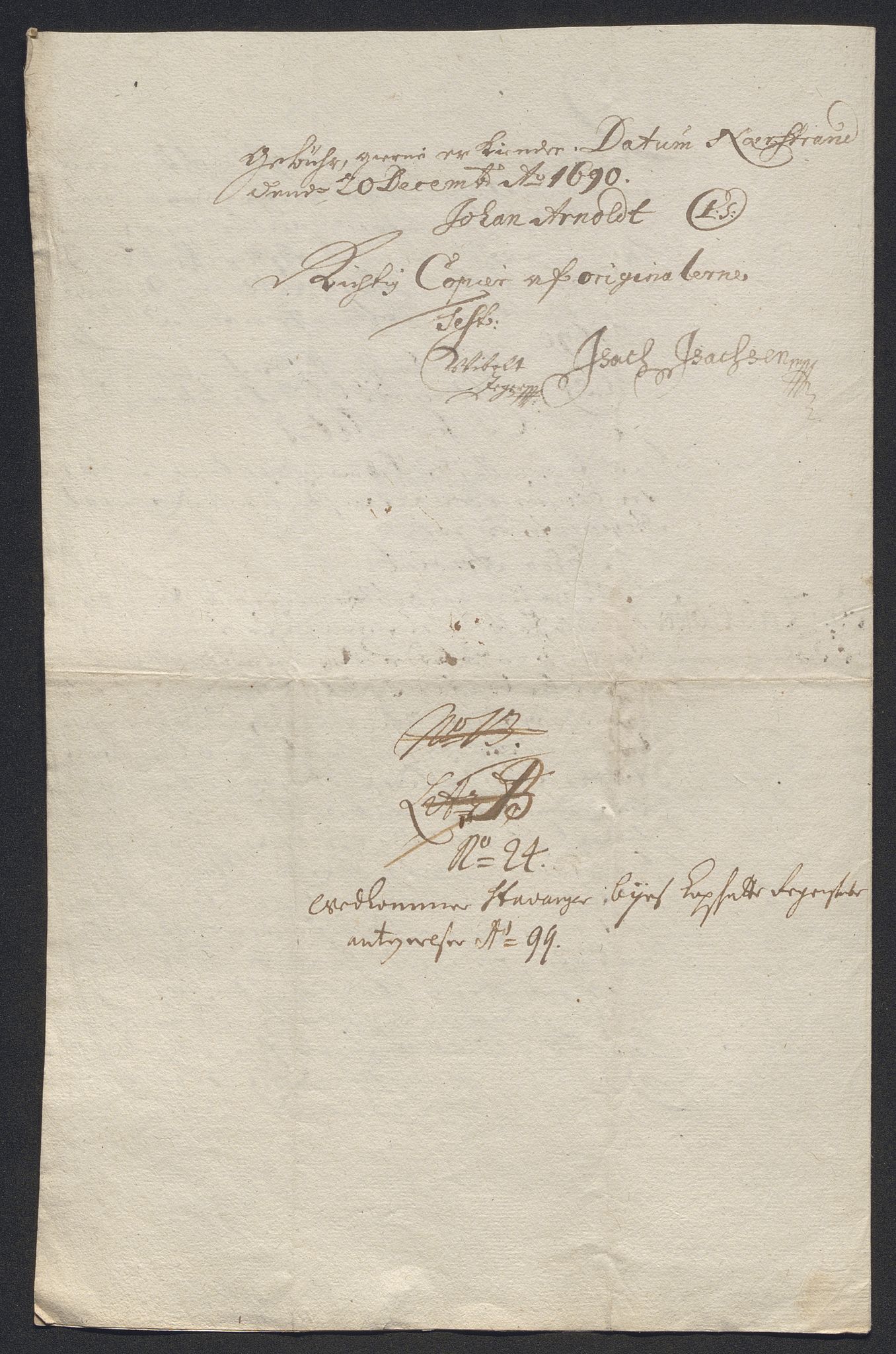 Rentekammeret inntil 1814, Reviderte regnskaper, Byregnskaper, AV/RA-EA-4066/R/Ro/L0302: [O4] Kontribusjonsregnskap, 1687-1711, p. 212