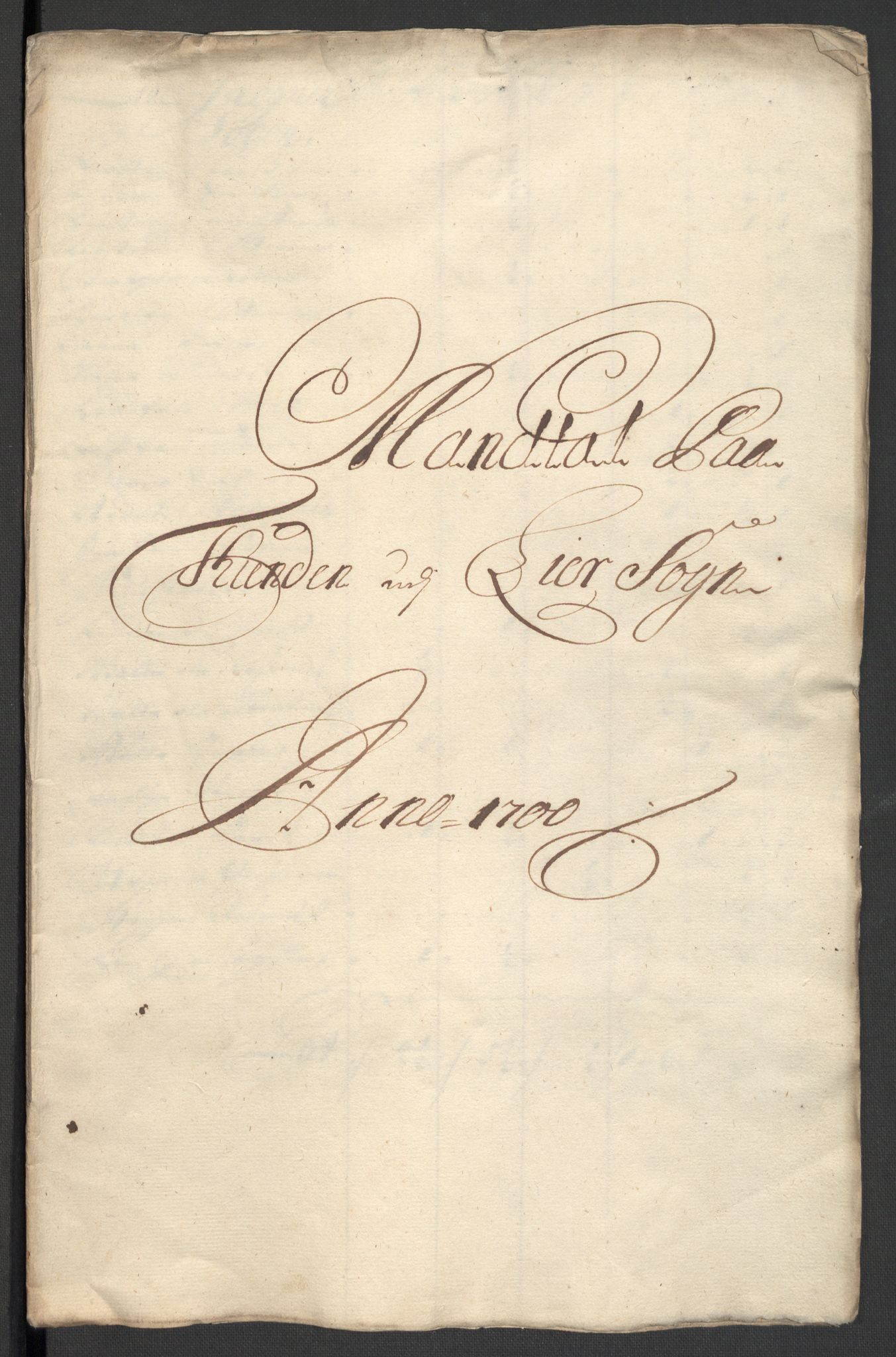 Rentekammeret inntil 1814, Reviderte regnskaper, Fogderegnskap, AV/RA-EA-4092/R30/L1697: Fogderegnskap Hurum, Røyken, Eiker og Lier, 1700-1701, p. 45