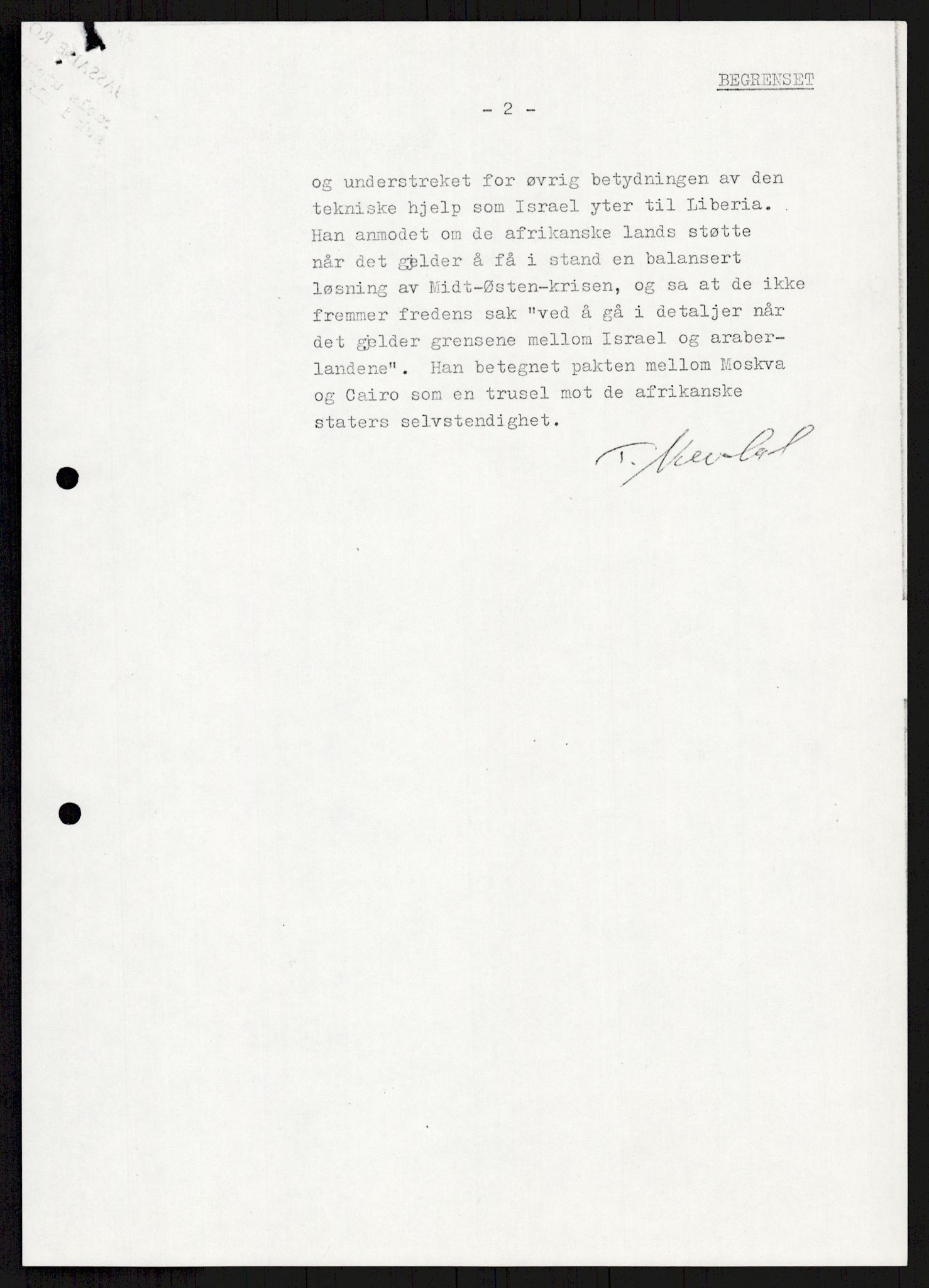 Utenriksdepartementet, hovedarkiv, AV/RA-S-6794/D/Db/Dba/L0776/0003: Verdenspolitikk. Fremmede staters politikk (G.L.) / Israel: Politikk (2 mapper), 1970-1972, p. 162