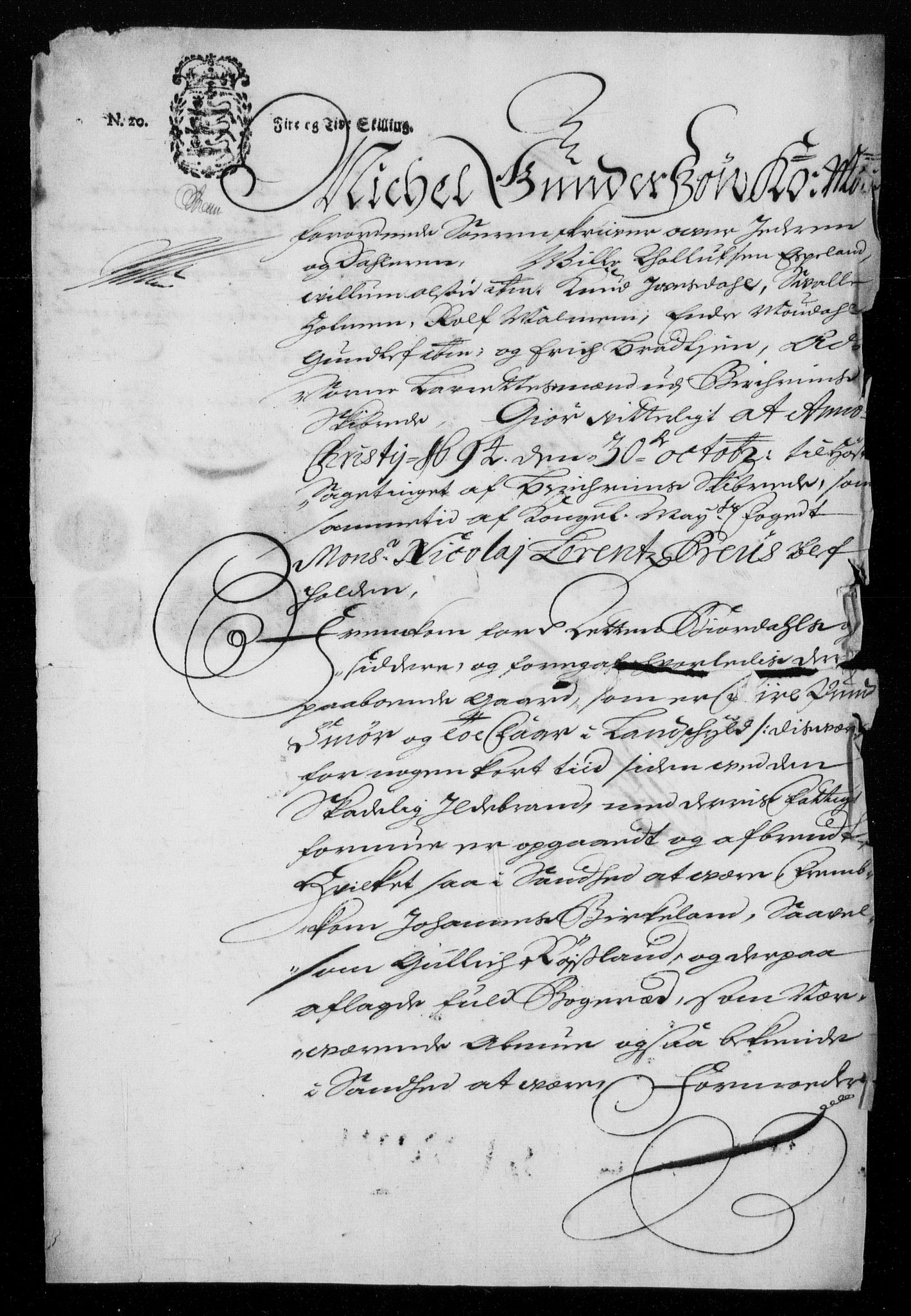 Rentekammeret inntil 1814, Reviderte regnskaper, Fogderegnskap, RA/EA-4092/R46/L2728: Fogderegnskap Jæren og Dalane, 1694-1696, p. 164