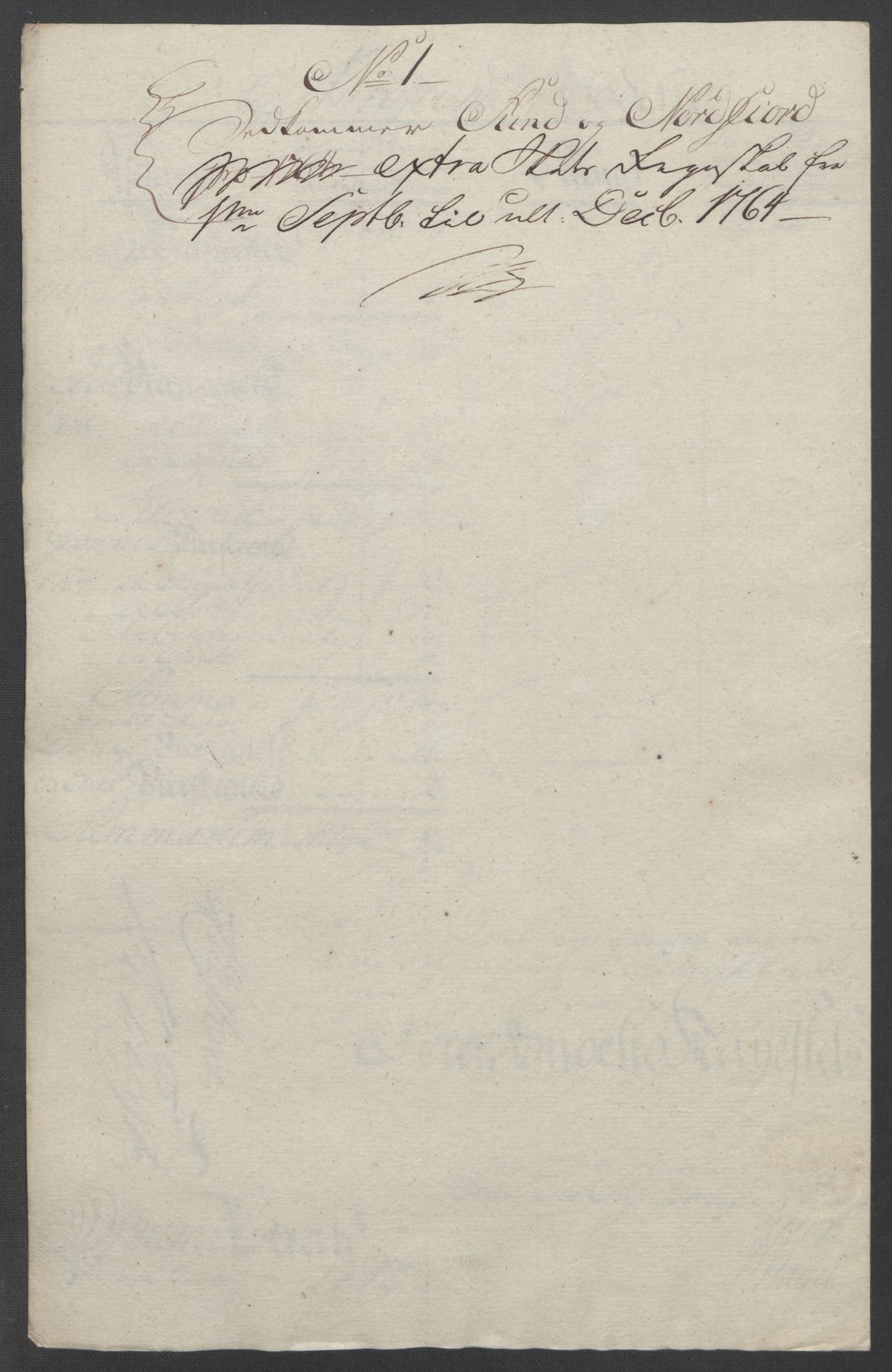 Rentekammeret inntil 1814, Reviderte regnskaper, Fogderegnskap, RA/EA-4092/R53/L3550: Ekstraskatten Sunn- og Nordfjord, 1762-1771, p. 133