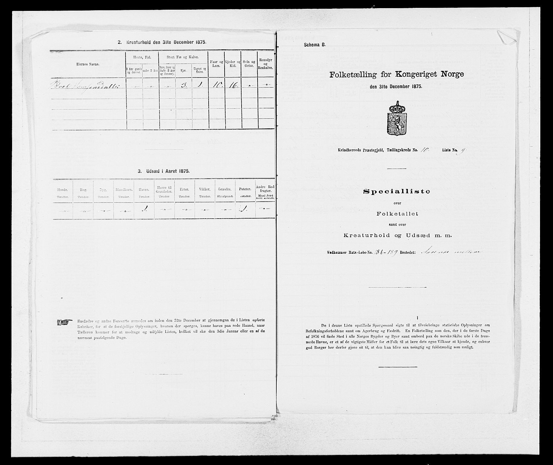 SAB, 1875 census for 1224P Kvinnherad, 1875, p. 600