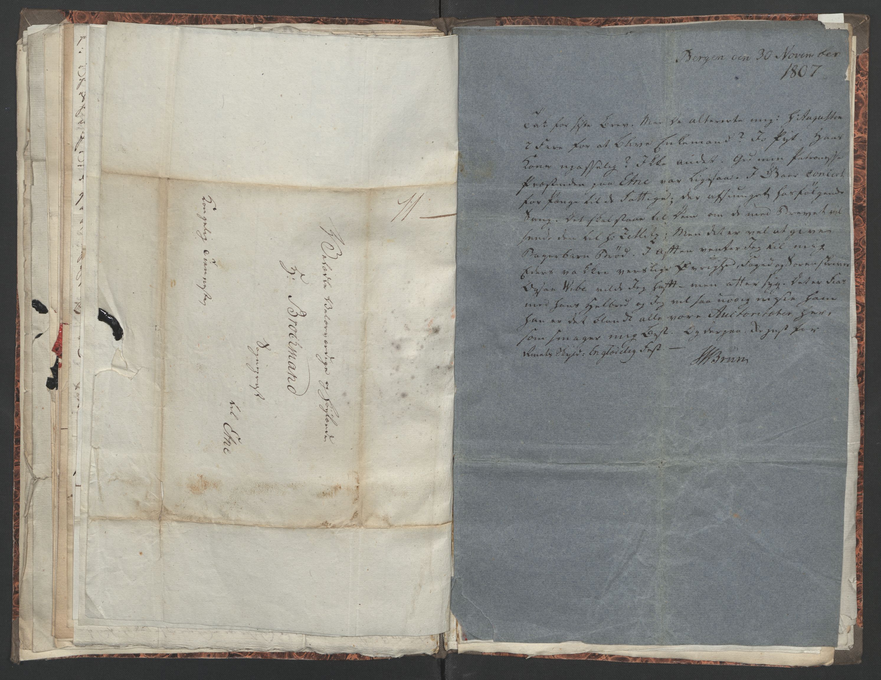Faye, Andreas, AV/RA-PA-0015/F/Fh/L0026/0002: -- / Breve til Jørgen Brochmann fra Johan Nordahl Brun 1798-1808 (innb. i 4to), p. 18