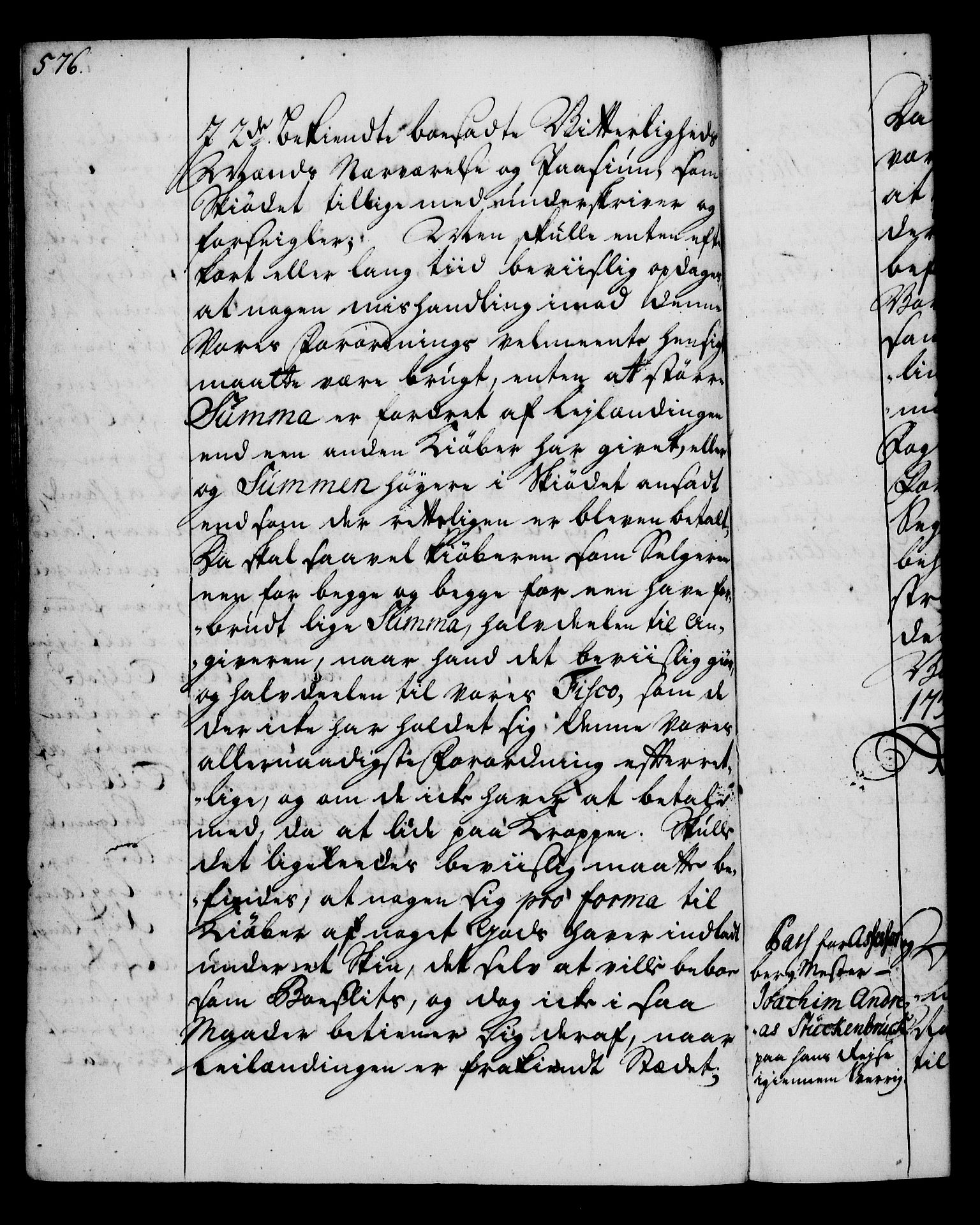 Rentekammeret, Kammerkanselliet, RA/EA-3111/G/Gg/Gga/L0003: Norsk ekspedisjonsprotokoll med register (merket RK 53.3), 1727-1734, p. 576