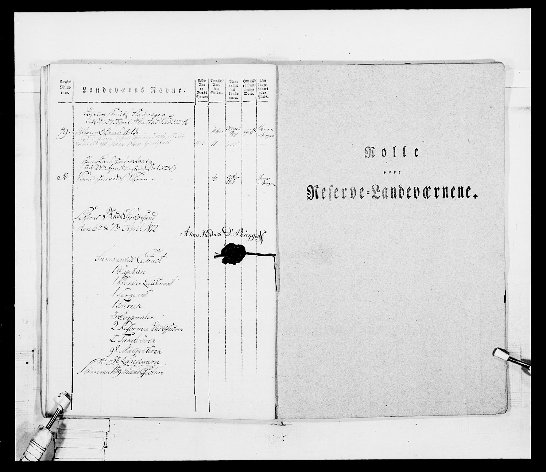 Generalitets- og kommissariatskollegiet, Det kongelige norske kommissariatskollegium, AV/RA-EA-5420/E/Eh/L0099: Bergenhusiske nasjonale infanteriregiment, 1812, p. 163