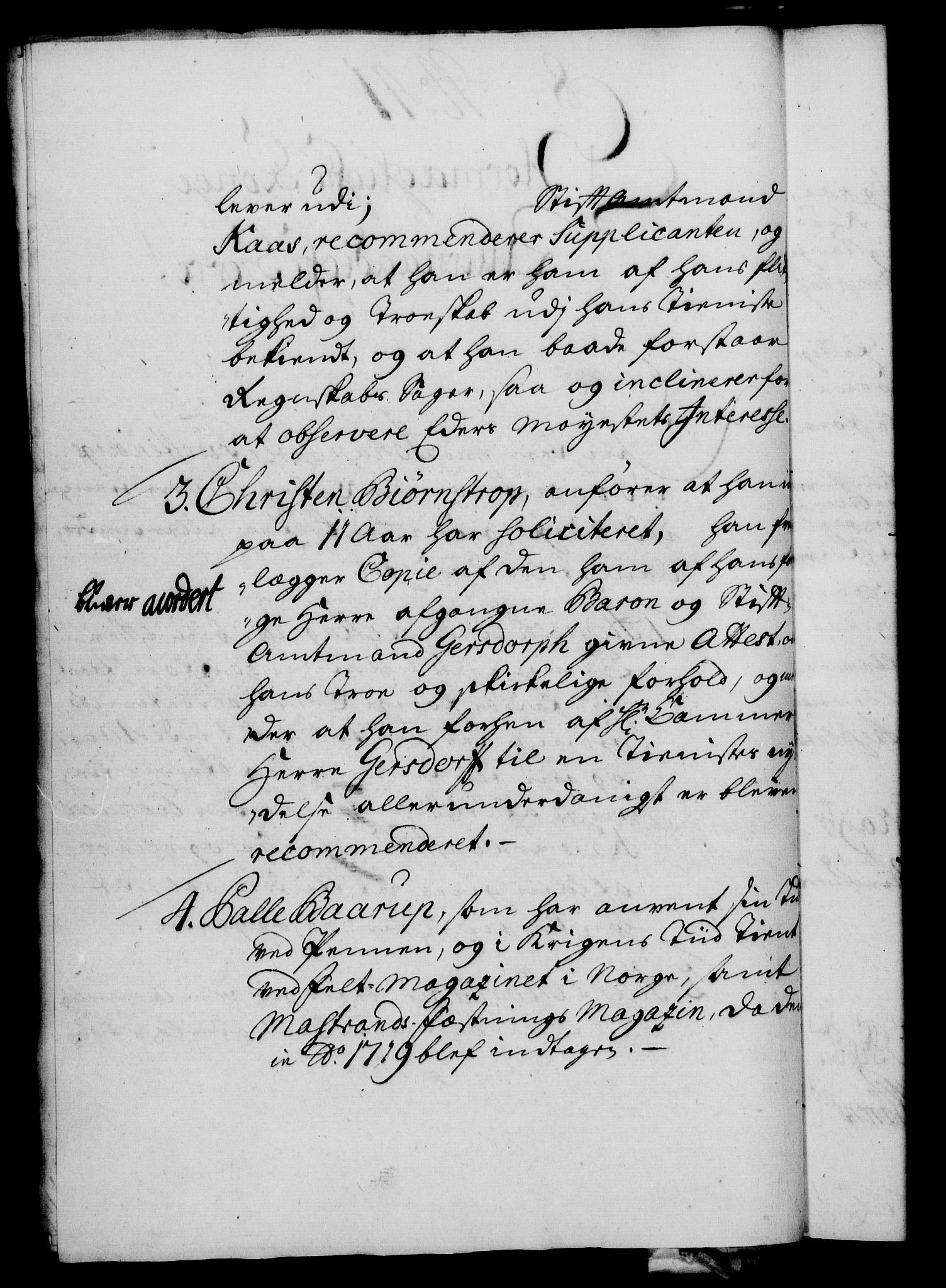 Rentekammeret, Kammerkanselliet, RA/EA-3111/G/Gf/Gfa/L0016: Norsk relasjons- og resolusjonsprotokoll (merket RK 52.16), 1733, p. 250