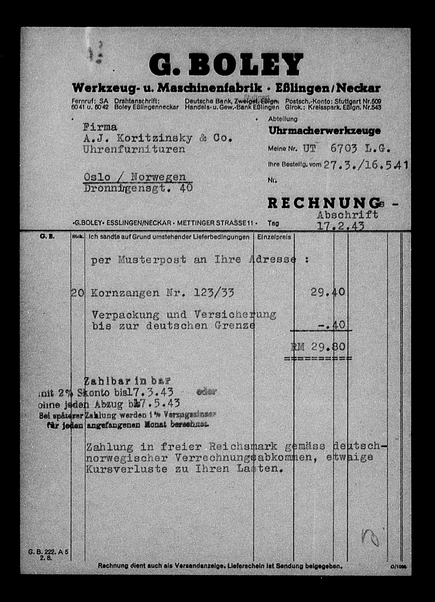 Justisdepartementet, Tilbakeføringskontoret for inndratte formuer, AV/RA-S-1564/H/Hc/Hcc/L0952: --, 1945-1947, p. 461