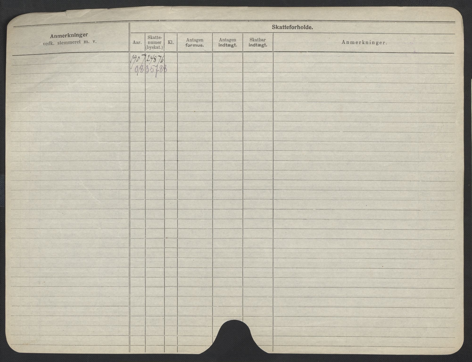 Oslo folkeregister, Registerkort, AV/SAO-A-11715/F/Fa/Fac/L0013: Kvinner, 1906-1914, p. 151b