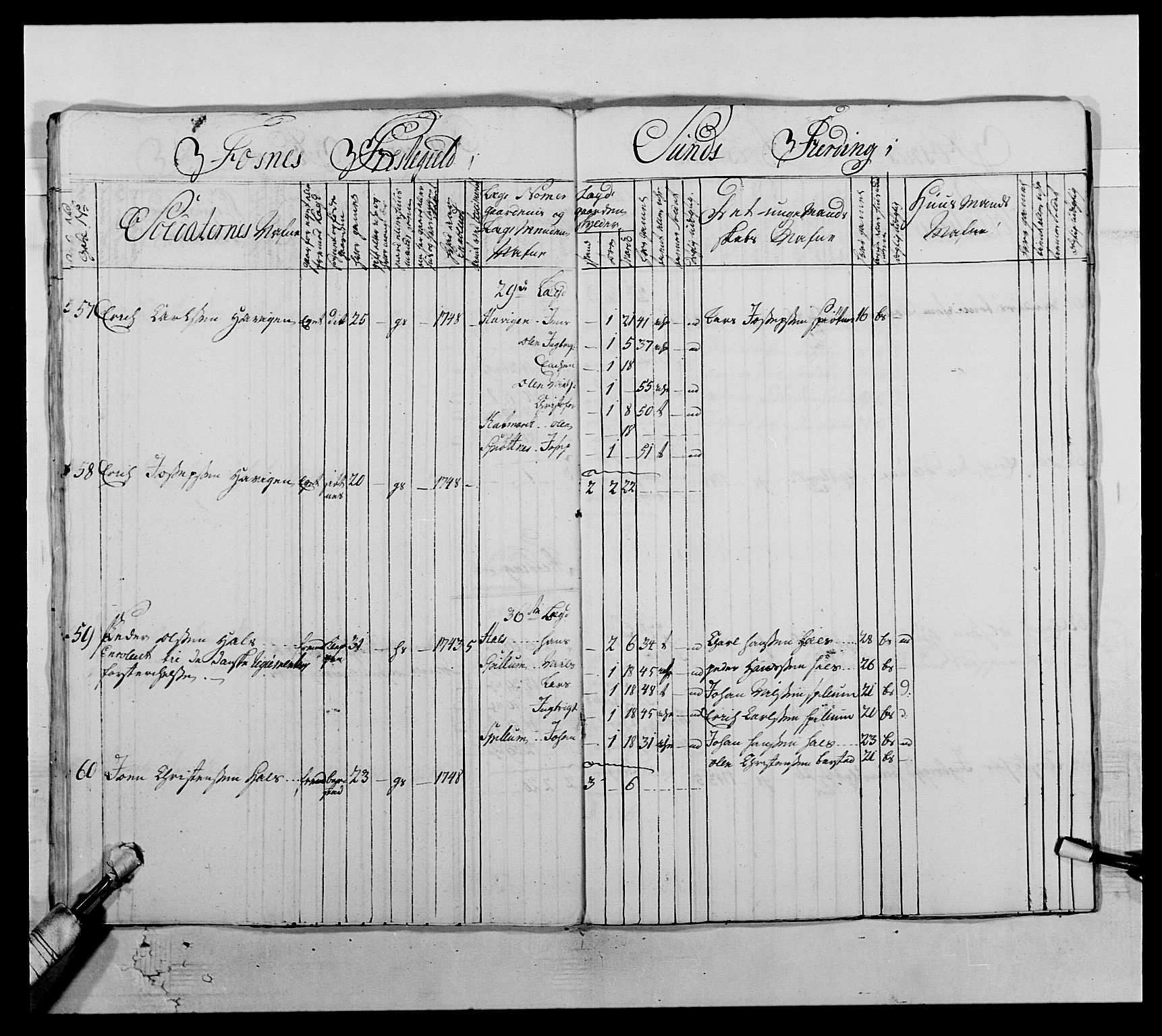 Kommanderende general (KG I) med Det norske krigsdirektorium, AV/RA-EA-5419/E/Ea/L0509: 1. Trondheimske regiment, 1740-1748, p. 559