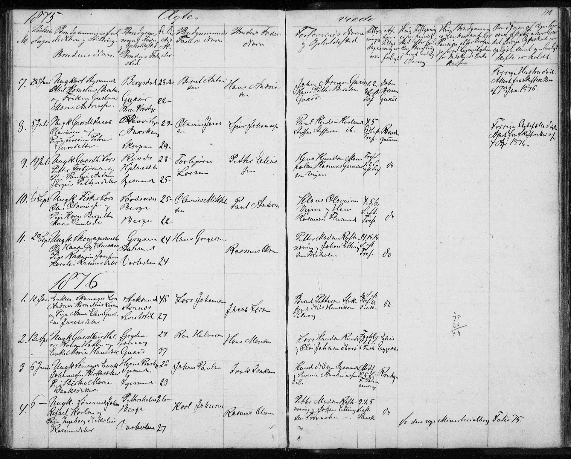 Ministerialprotokoller, klokkerbøker og fødselsregistre - Møre og Romsdal, AV/SAT-A-1454/507/L0079: Parish register (copy) no. 507C02, 1854-1877, p. 194