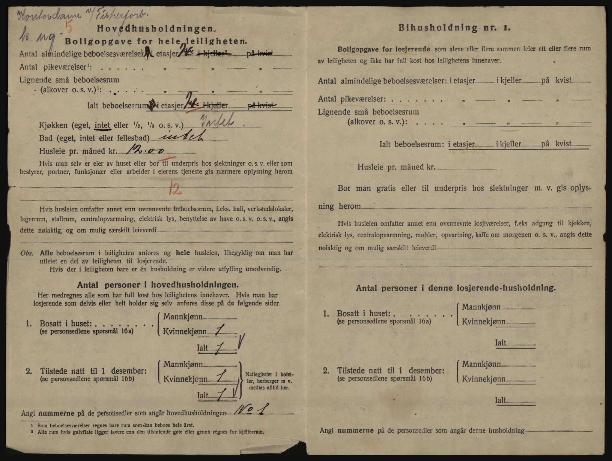 SATØ, 1920 census for Tromsø, 1920, p. 6188