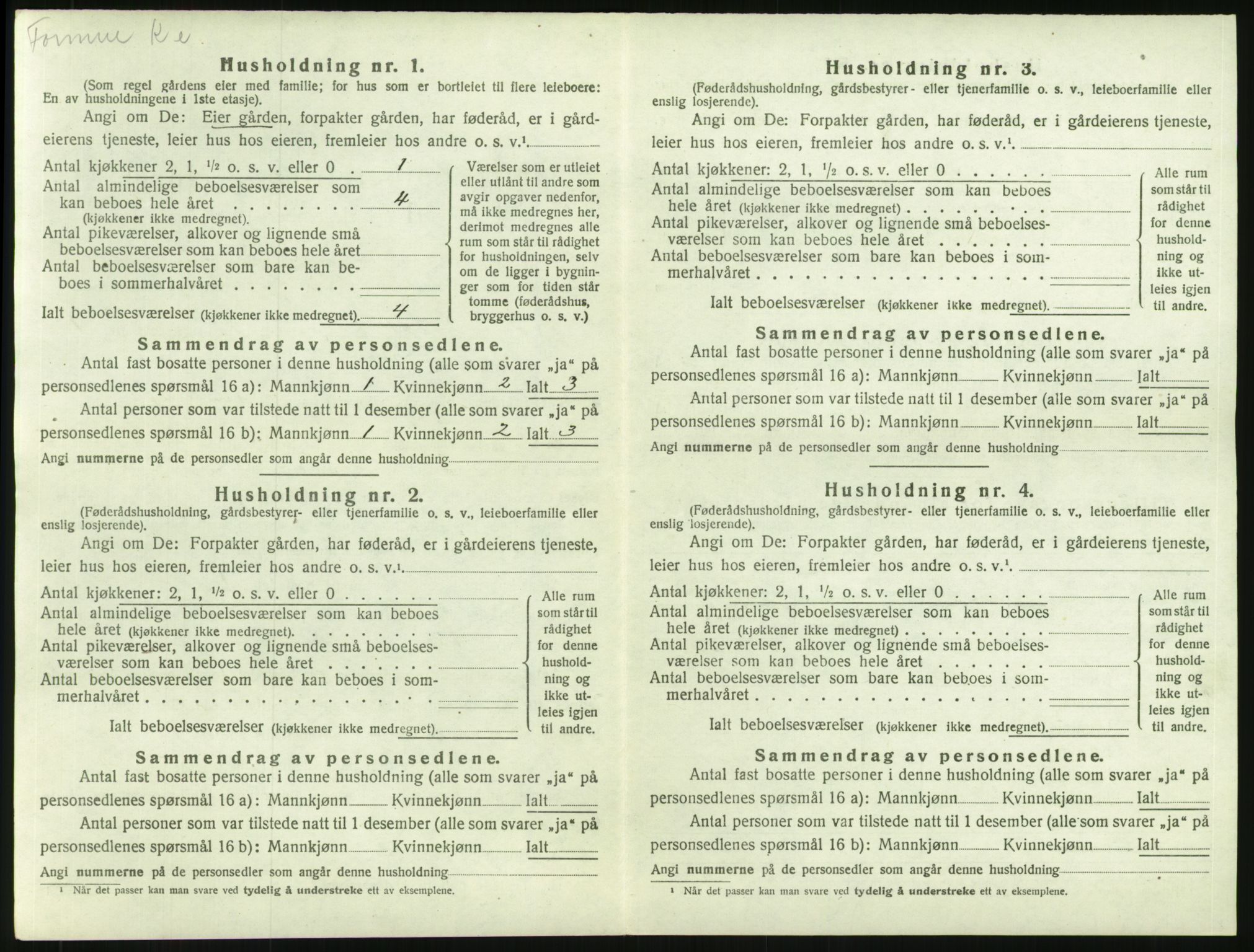 SAH, 1920 census for Løten, 1920, p. 68