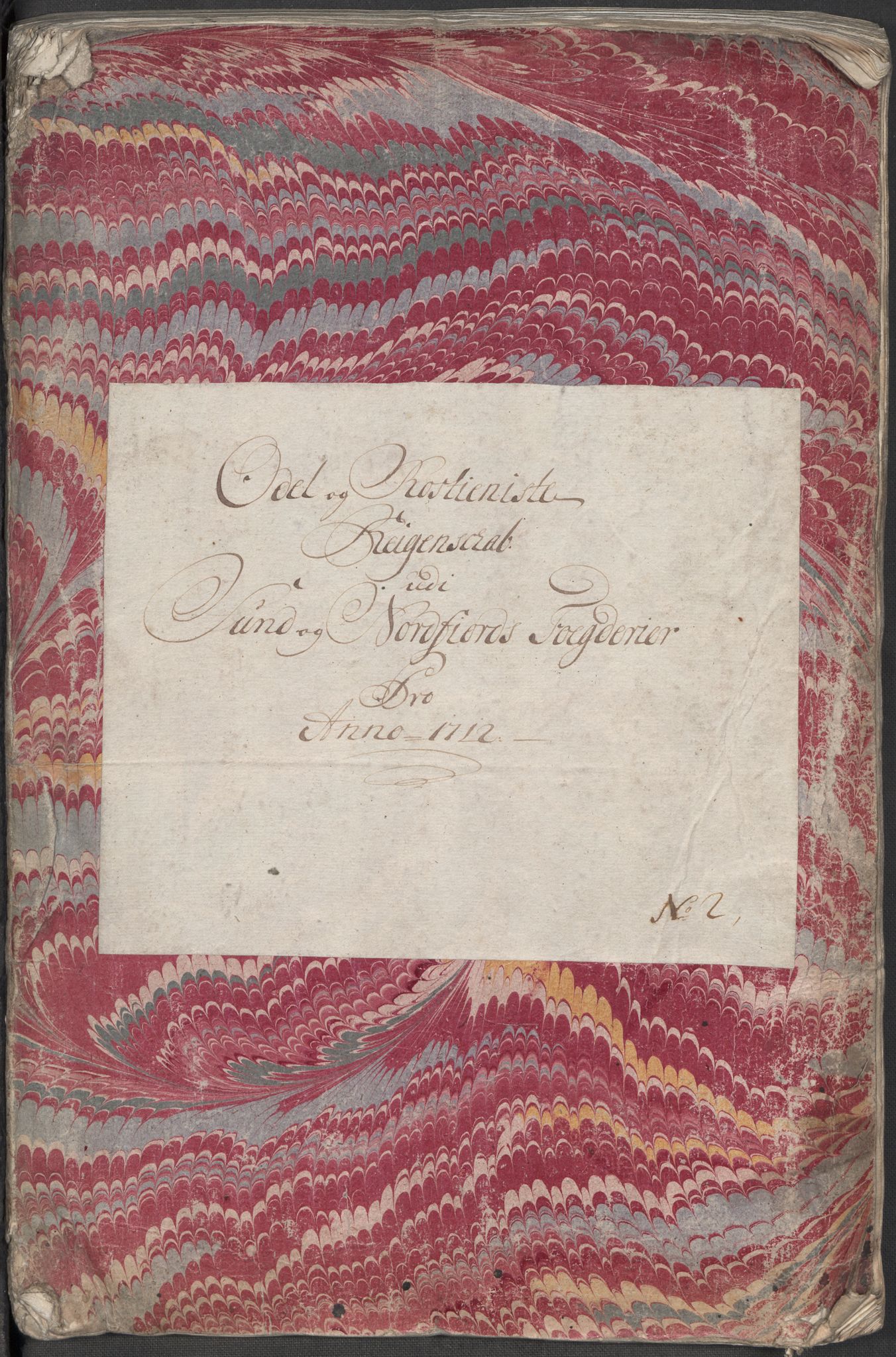Rentekammeret inntil 1814, Reviderte regnskaper, Fogderegnskap, AV/RA-EA-4092/R53/L3436: Fogderegnskap Sunn- og Nordfjord, 1712, p. 2