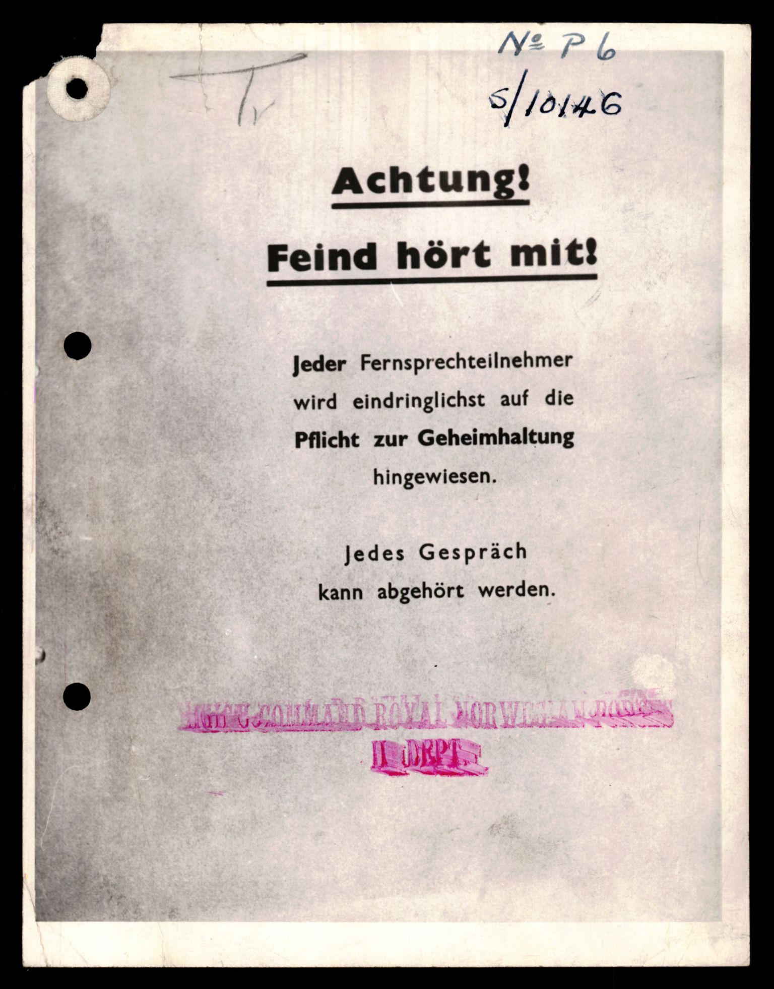 Forsvarets Overkommando. 2 kontor. Arkiv 11.4. Spredte tyske arkivsaker, AV/RA-RAFA-7031/D/Dar/Darb/L0014: Reichskommissariat., 1942-1944, p. 95