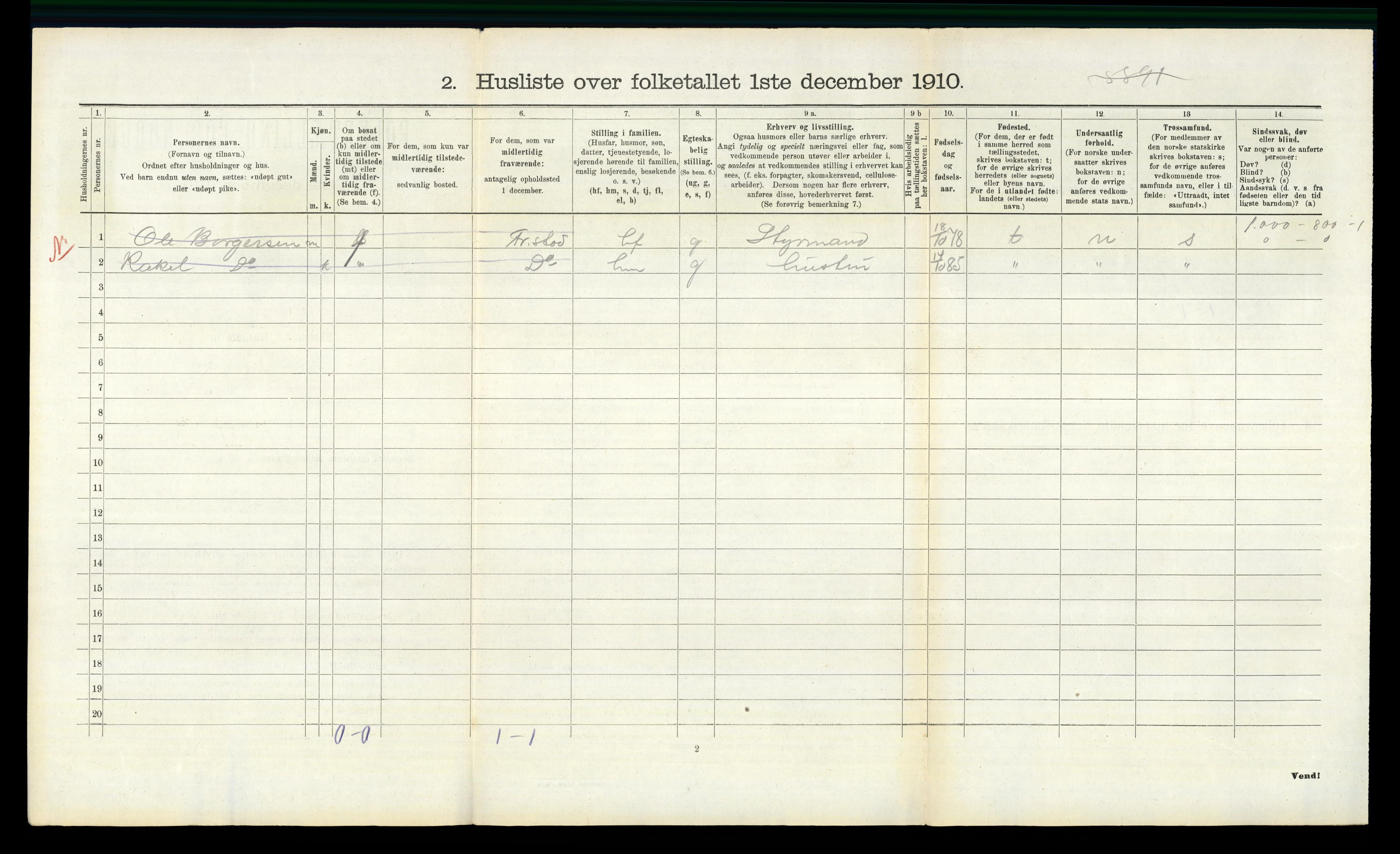 RA, 1910 census for Hvaler, 1910, p. 245