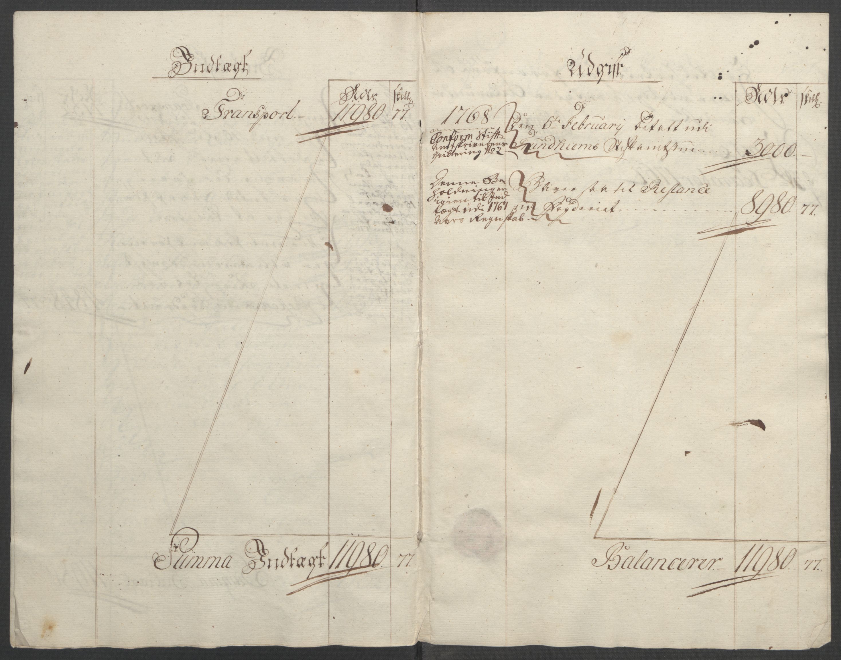 Rentekammeret inntil 1814, Reviderte regnskaper, Fogderegnskap, AV/RA-EA-4092/R54/L3645: Ekstraskatten Sunnmøre, 1762-1772, p. 80