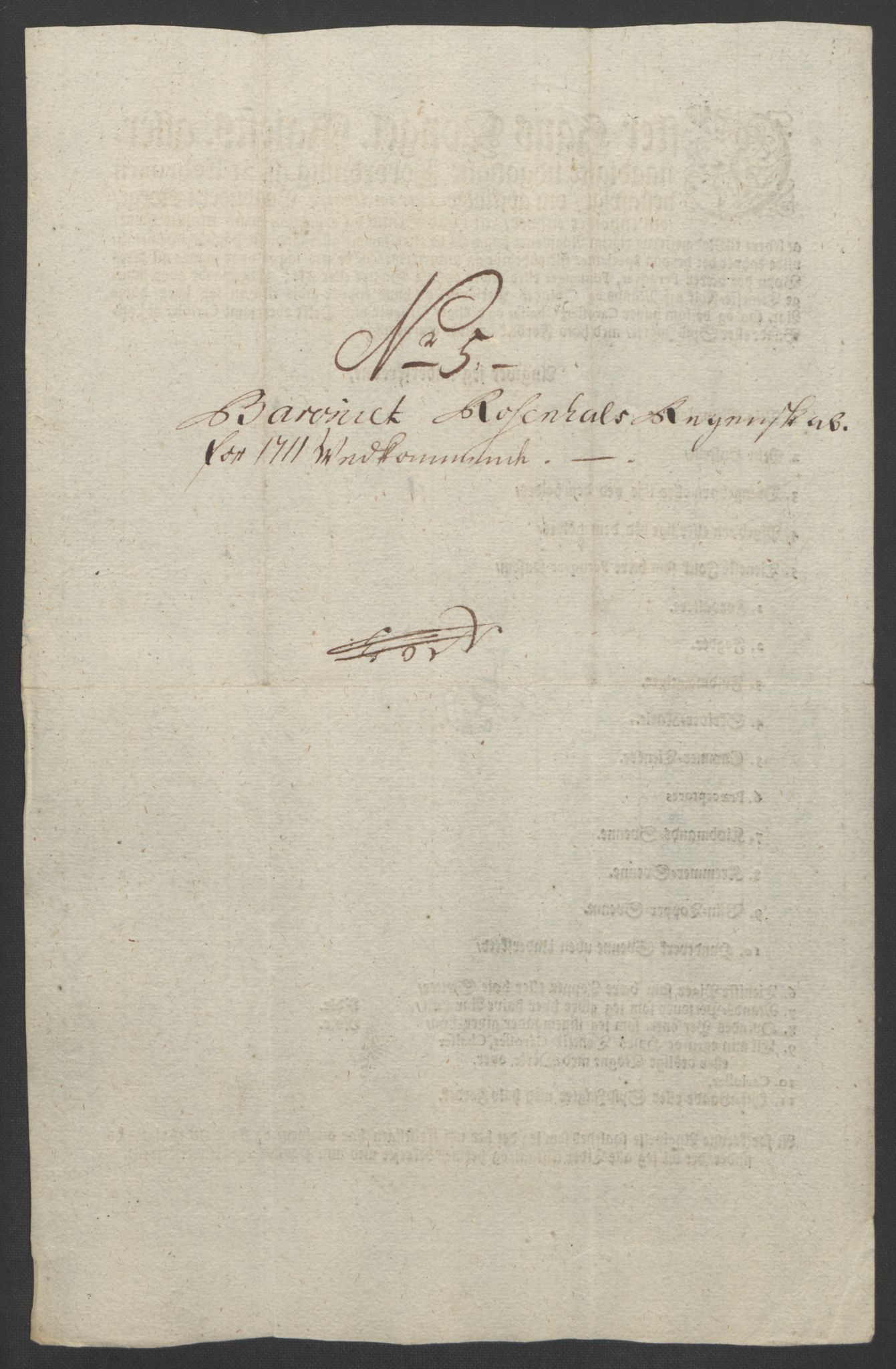 Rentekammeret inntil 1814, Reviderte regnskaper, Fogderegnskap, AV/RA-EA-4092/R49/L3138: Fogderegnskap Rosendal Baroni, 1691-1714, p. 300