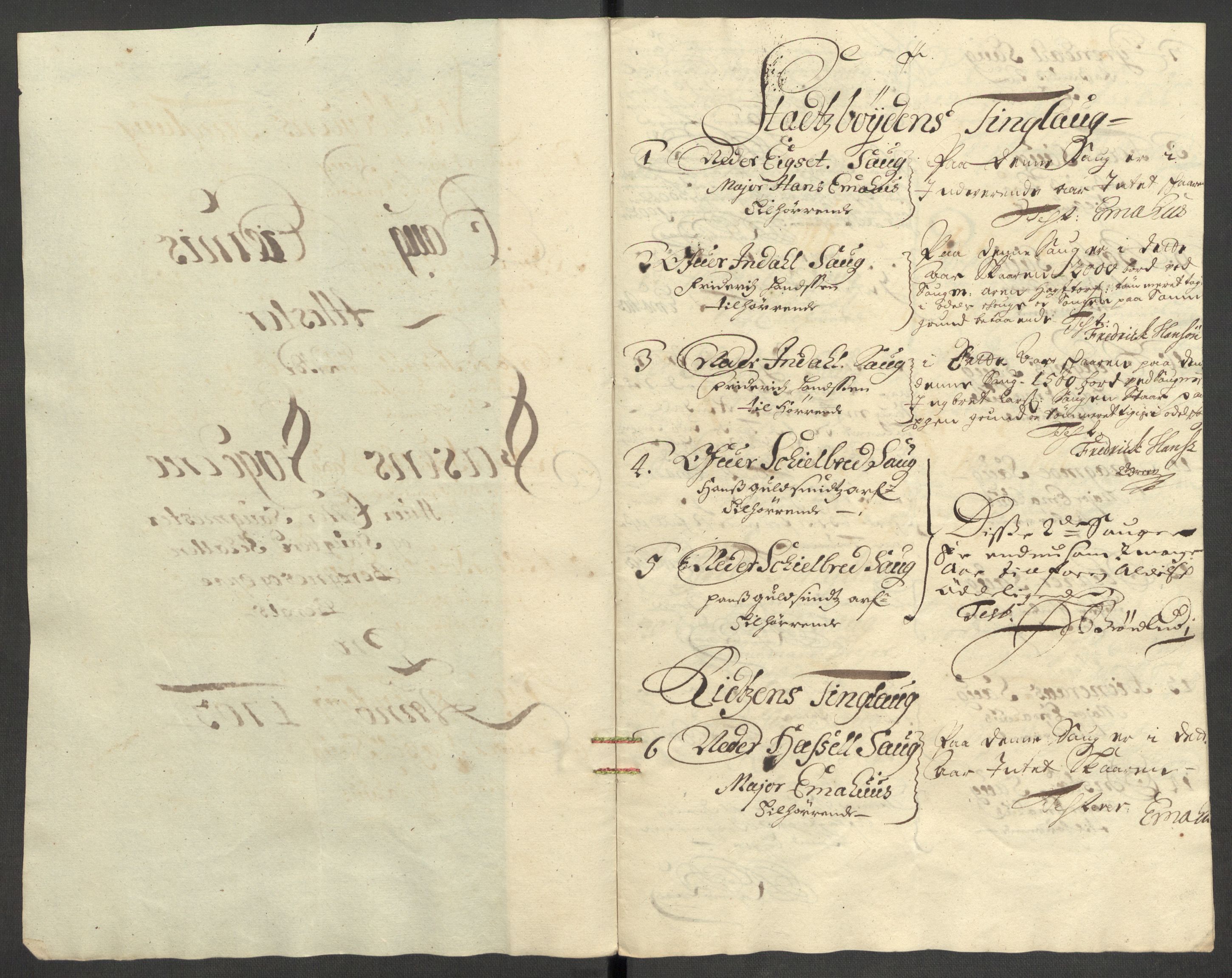 Rentekammeret inntil 1814, Reviderte regnskaper, Fogderegnskap, RA/EA-4092/R57/L3855: Fogderegnskap Fosen, 1702-1703, p. 332