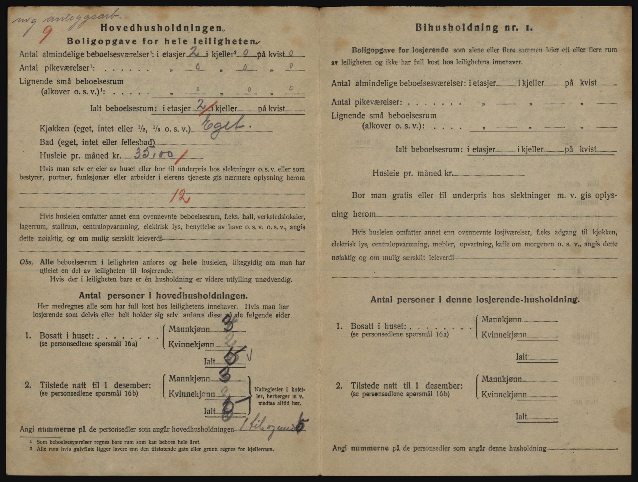 SATØ, 1920 census for Harstad, 1920, p. 2022