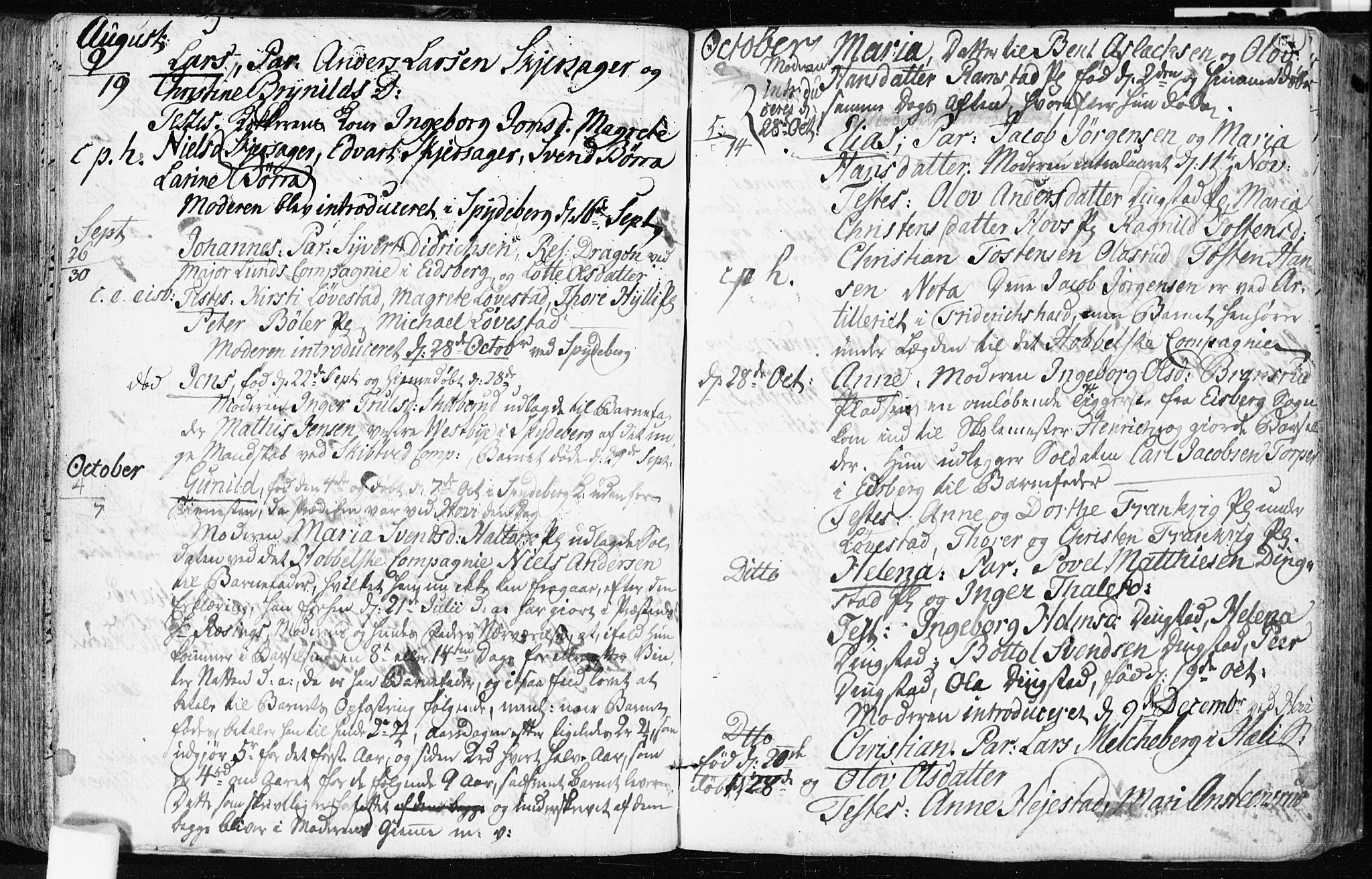 Spydeberg prestekontor Kirkebøker, SAO/A-10924/F/Fa/L0003: Parish register (official) no. I 3, 1778-1814, p. 157