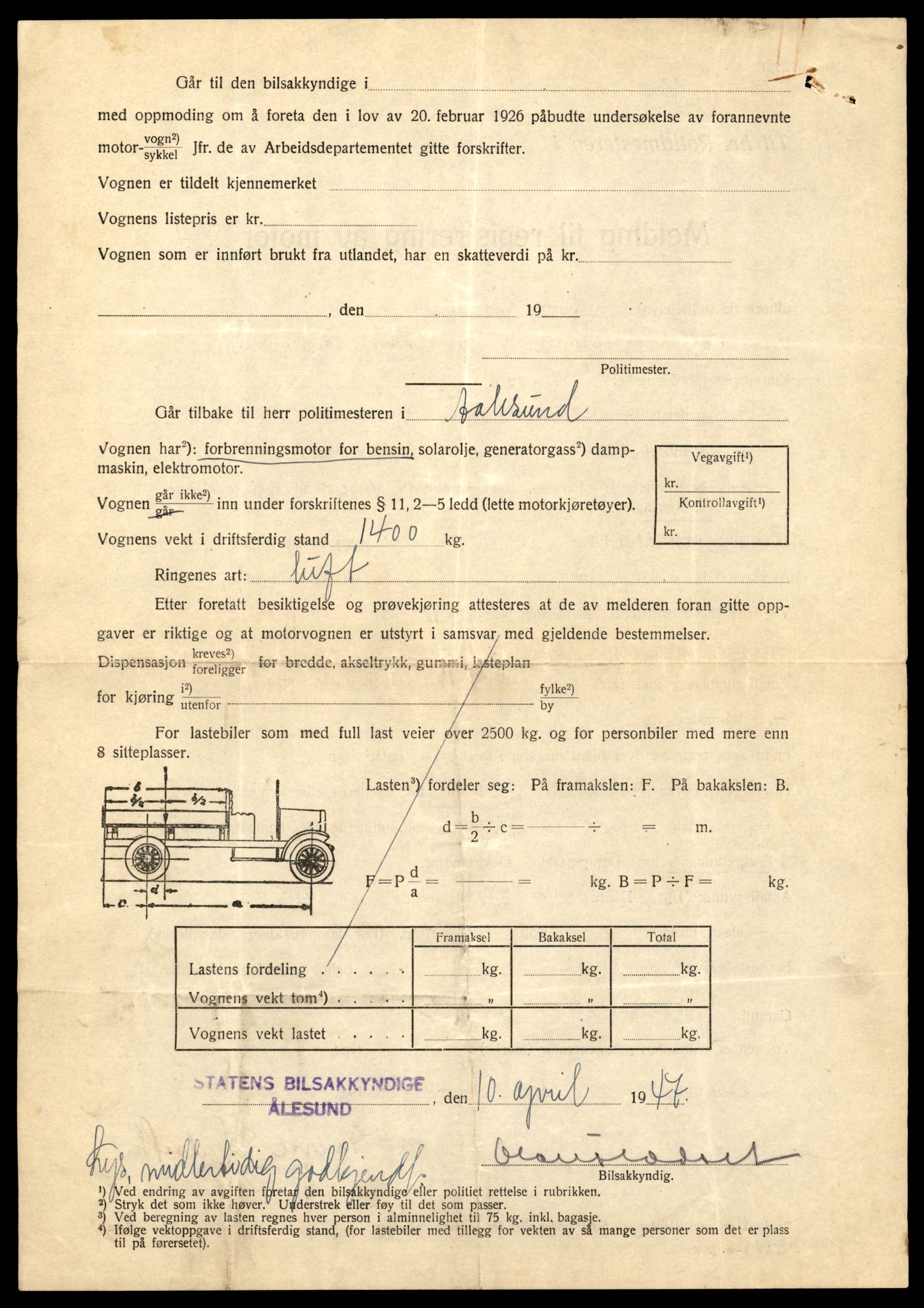 Møre og Romsdal vegkontor - Ålesund trafikkstasjon, AV/SAT-A-4099/F/Fe/L0043: Registreringskort for kjøretøy T 14080 - T 14204, 1927-1998, p. 344