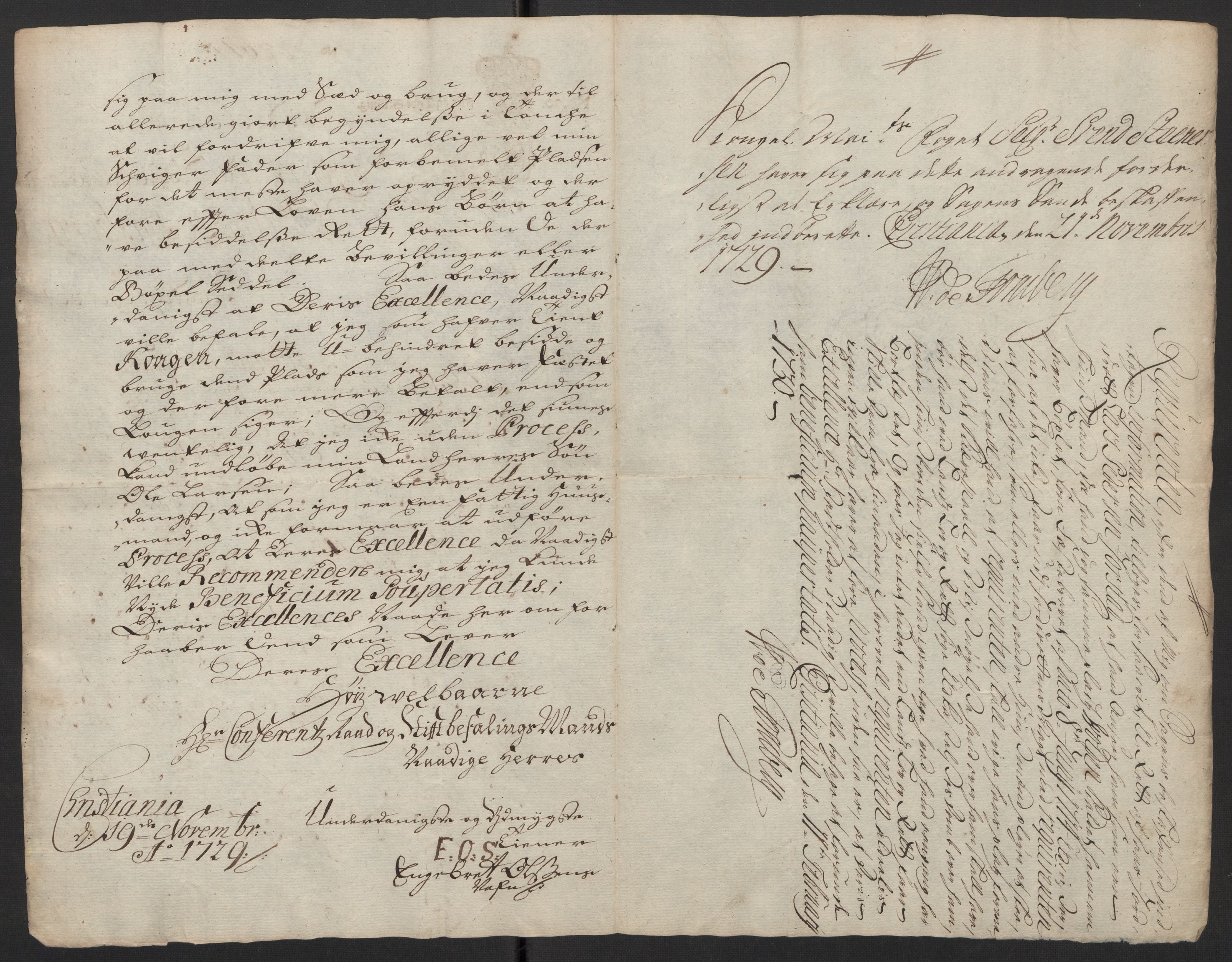 Stattholderembetet 1572-1771, AV/RA-EA-2870/Ef/L0106: Brev fra embetsmenn og andre, 1730-1732, p. 13