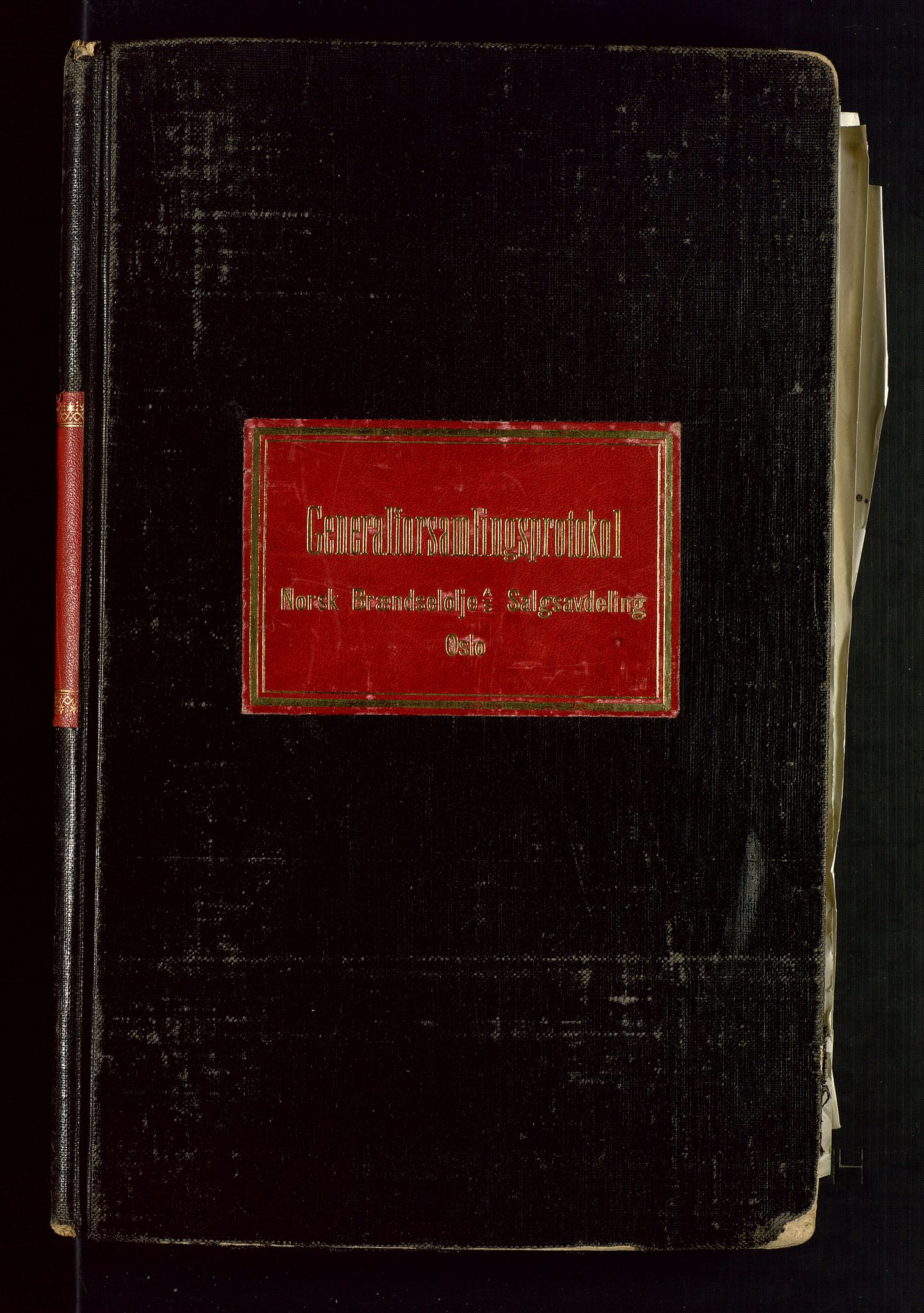 PA 1544 - Norsk Brændselolje A/S, AV/SAST-A-101965/1/A/Aa/L0010/0003: Generalforsamling / Generalforsamlingsprotokoll for Norsk Brændselolje a.s Salgsavdeling Oslo, 1932-1976, p. 2