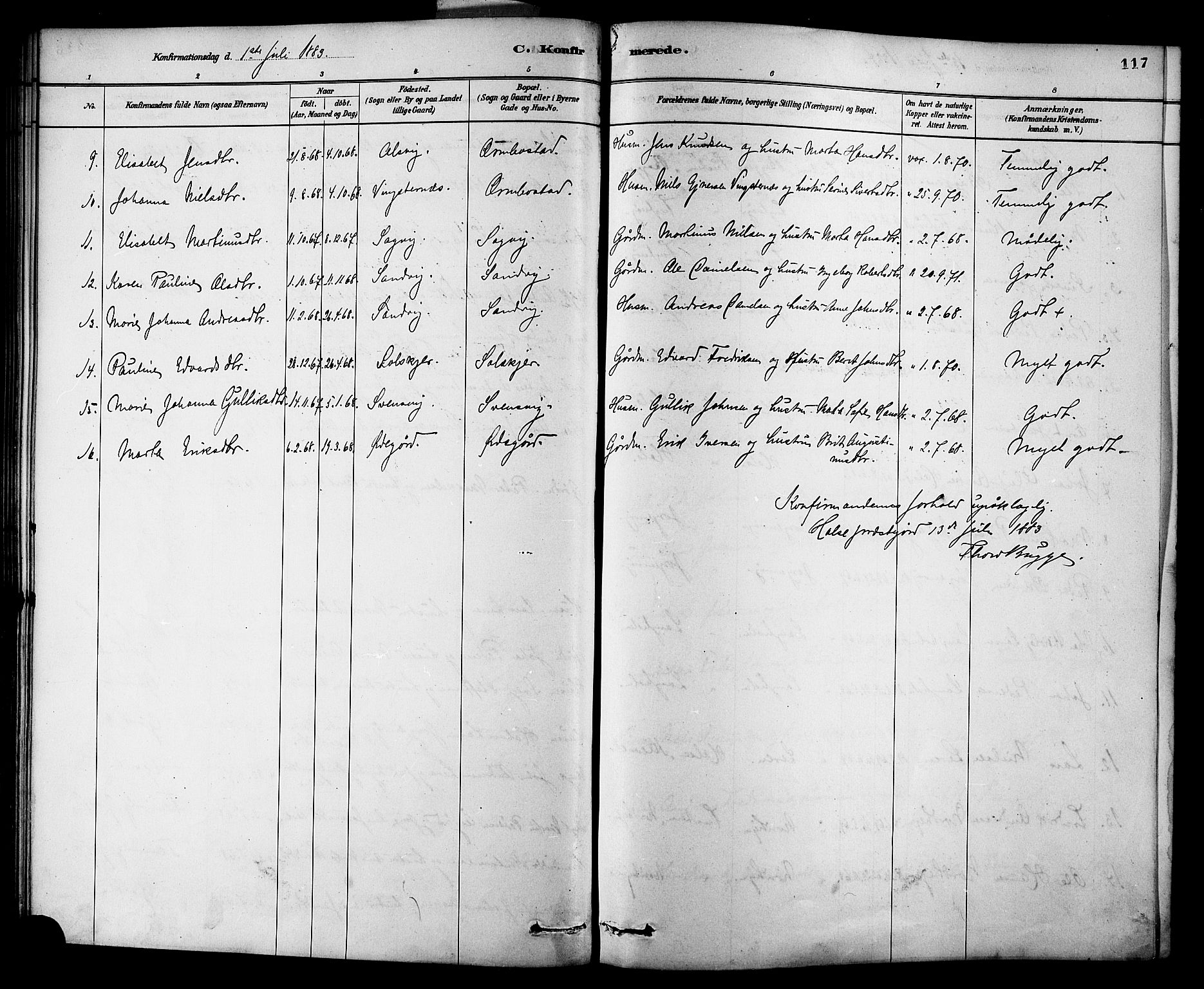 Ministerialprotokoller, klokkerbøker og fødselsregistre - Møre og Romsdal, AV/SAT-A-1454/577/L0896: Parish register (official) no. 577A03, 1880-1898, p. 117