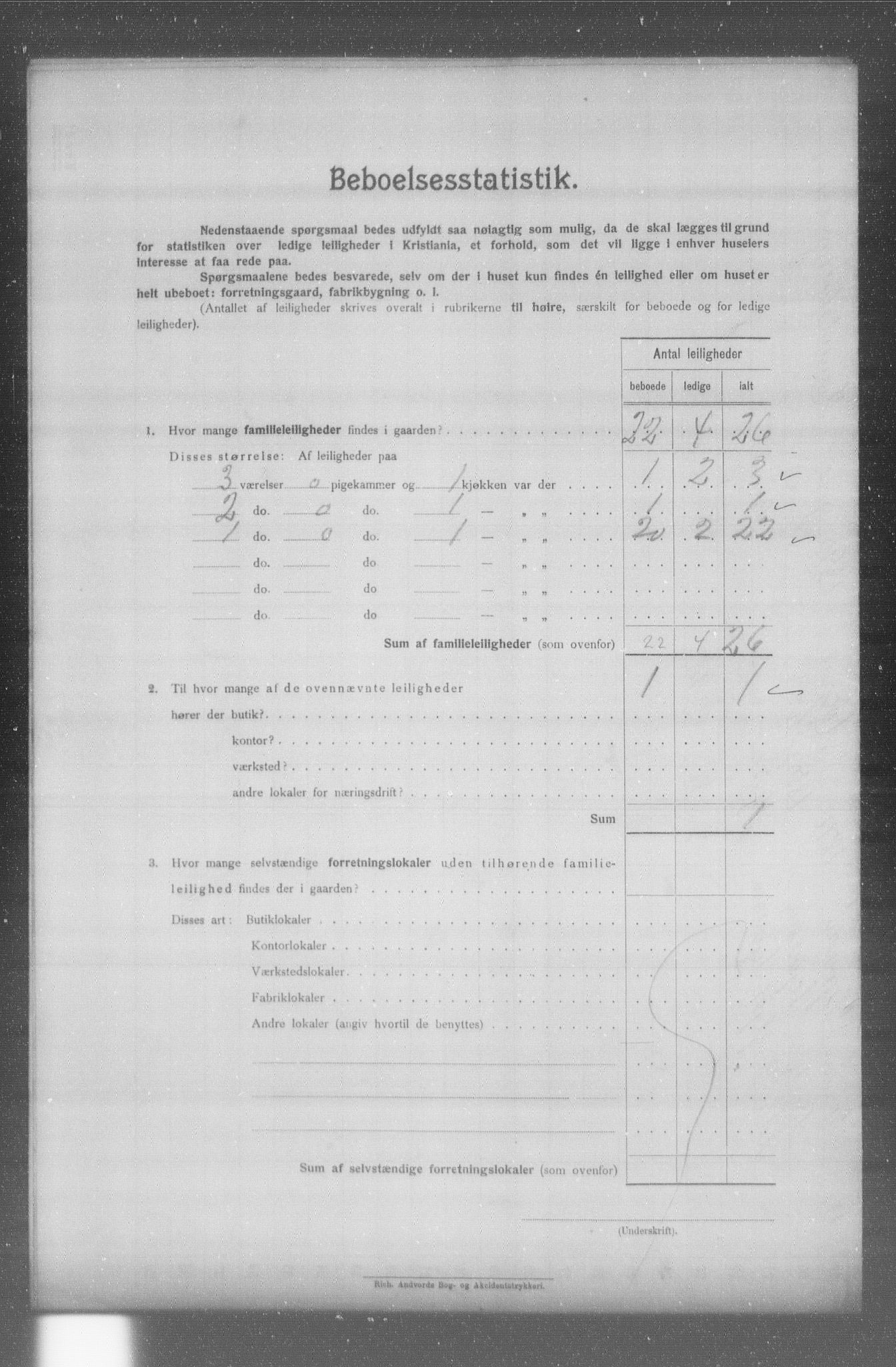 OBA, Municipal Census 1904 for Kristiania, 1904, p. 15150