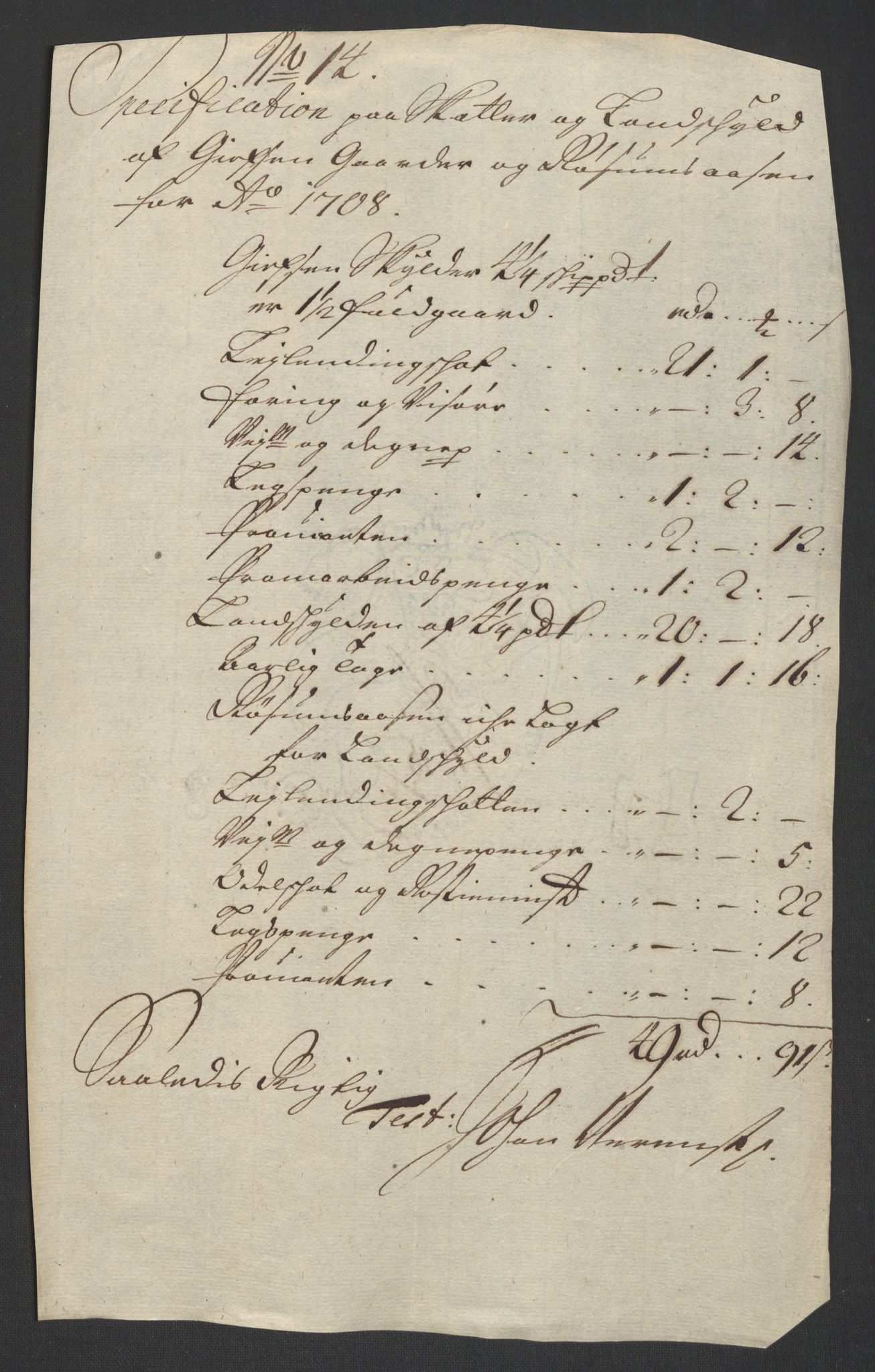 Rentekammeret inntil 1814, Reviderte regnskaper, Fogderegnskap, RA/EA-4092/R18/L1306: Fogderegnskap Hadeland, Toten og Valdres, 1709, p. 306