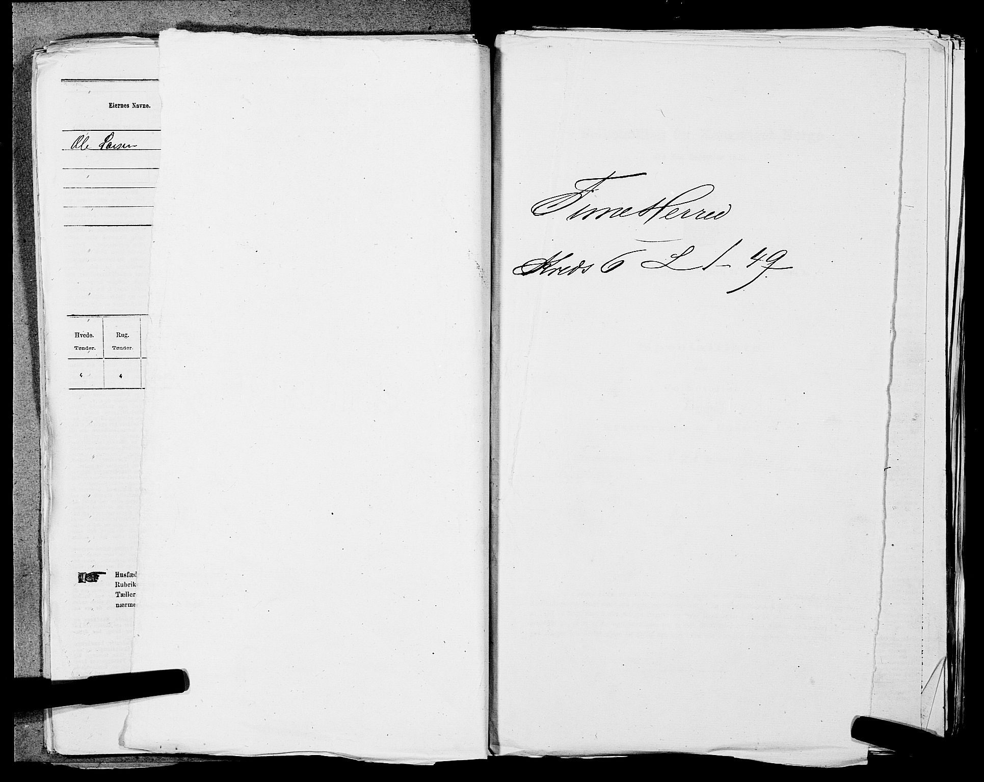SAST, 1875 census for 1121P Lye, 1875, p. 708